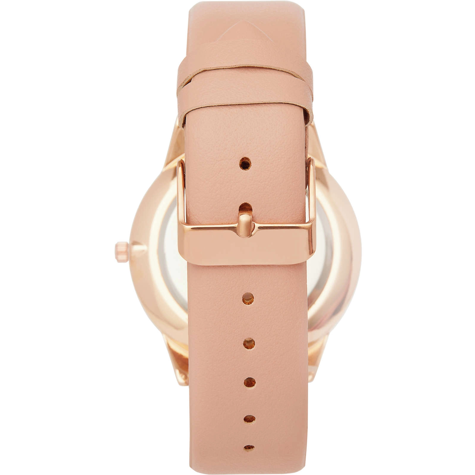 47 Fashion Watch for Ladies - Pink Blush Band with Sparkle Dial - Image 4