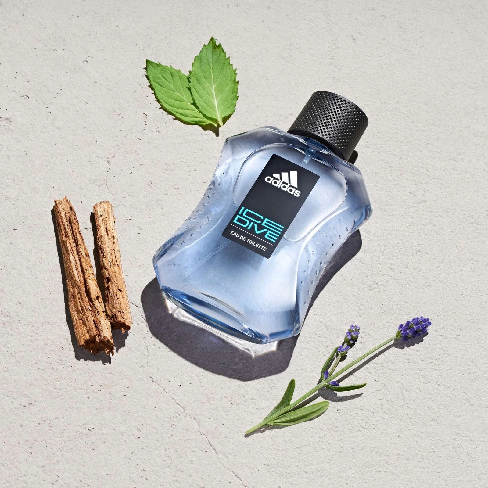 Adidas Ice Dive Giftset - Eau de Toilette, Shower Gel & Deo Spray with Peppermint & Grapefruit - Image 3