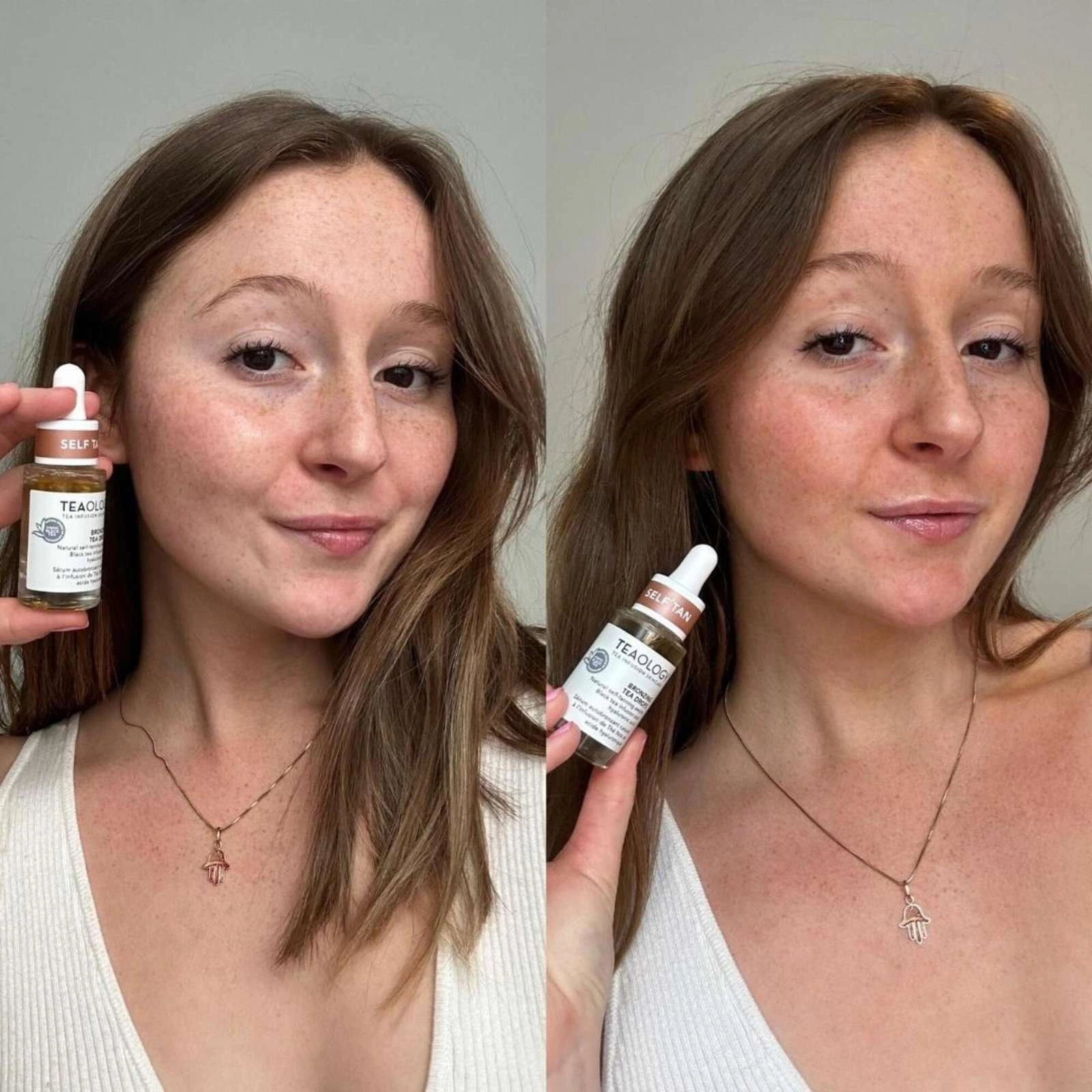 Bronzing Tea Drops - Natural Self-Tanning Serum with Antioxidants & Hydration, 99% Natural Ingredients - Image 3