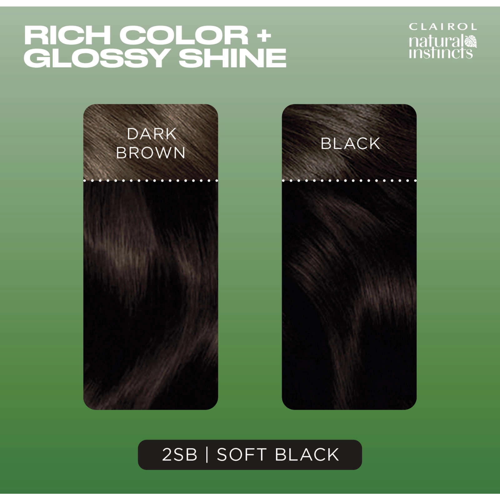 Clairol Natural Instincts Demi-Permanent Hair Color 5 Medium Brown, 0% Ammonia, Vegan Formula - Image 4