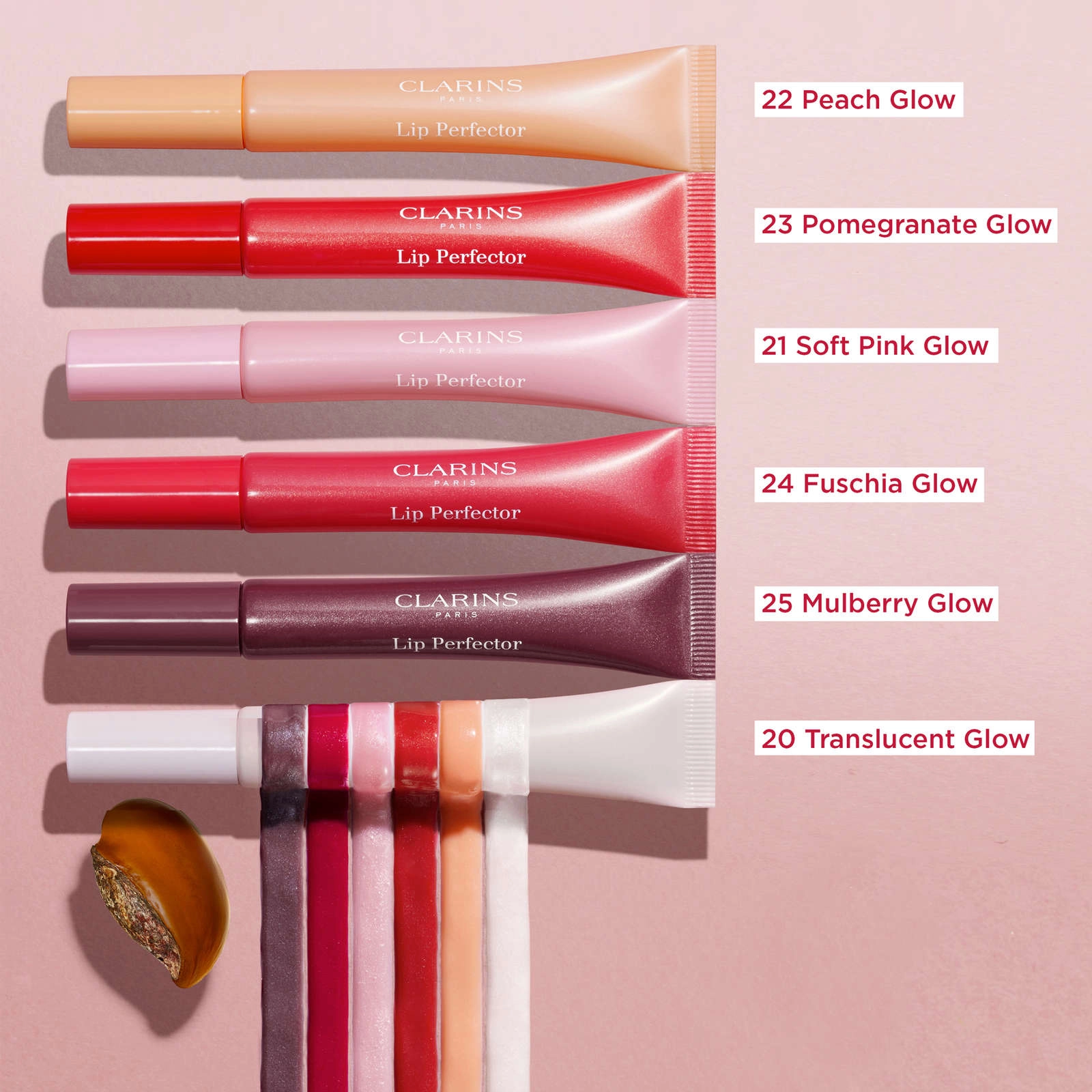 Clarins Lip Perfector 24 Fuchsia Glow | All-in-One Cream Gloss for Plump, Shiny Lips - Image 6