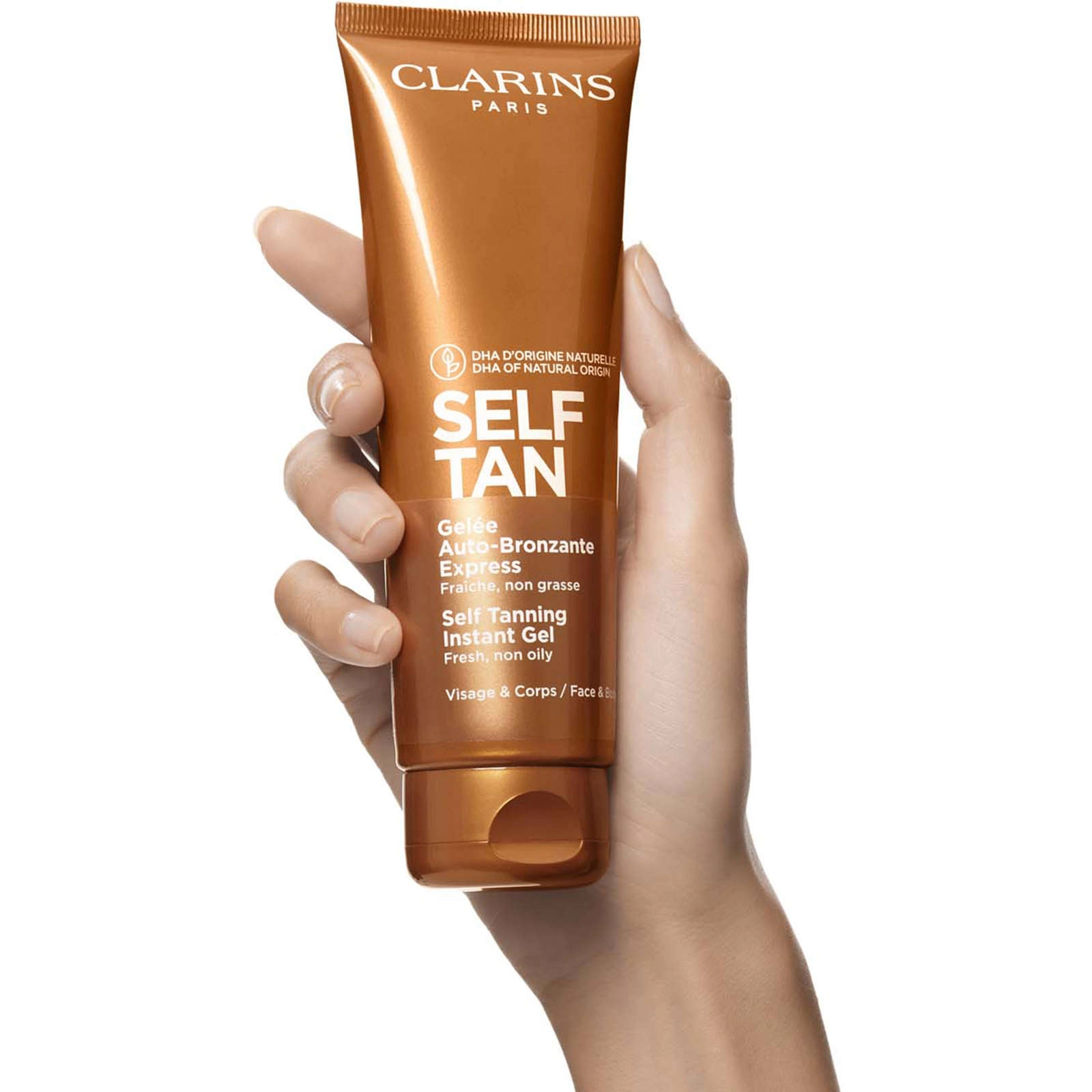 Clarins Self Tanning Instant Gel - Fresh Non-Oily Formula for Natural, Even Tan, 200ml - Image 3