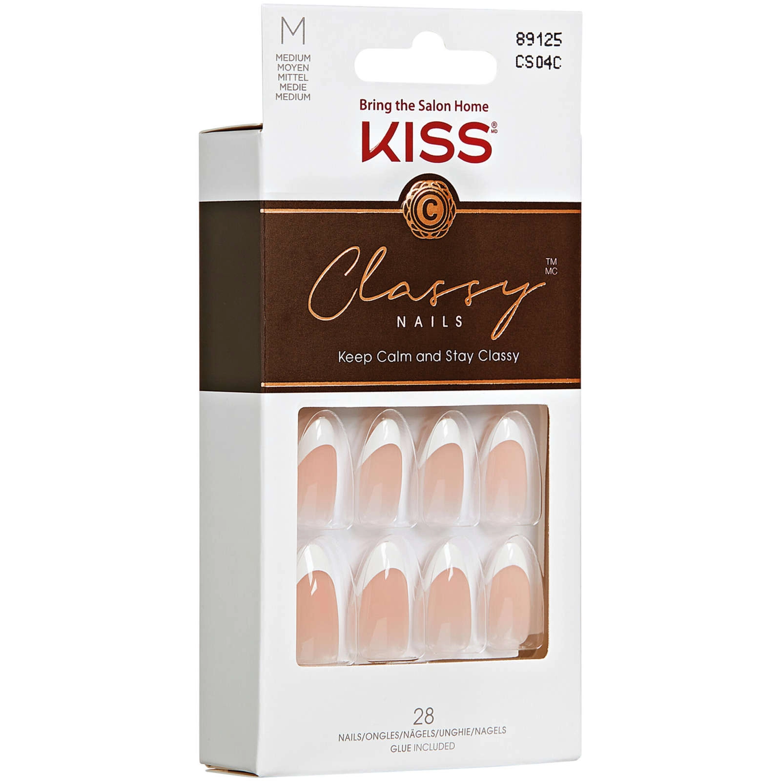 Classy White French Nails - Trendy Short Square Design, Waterproof & Lasts Up to a Week - Image 4