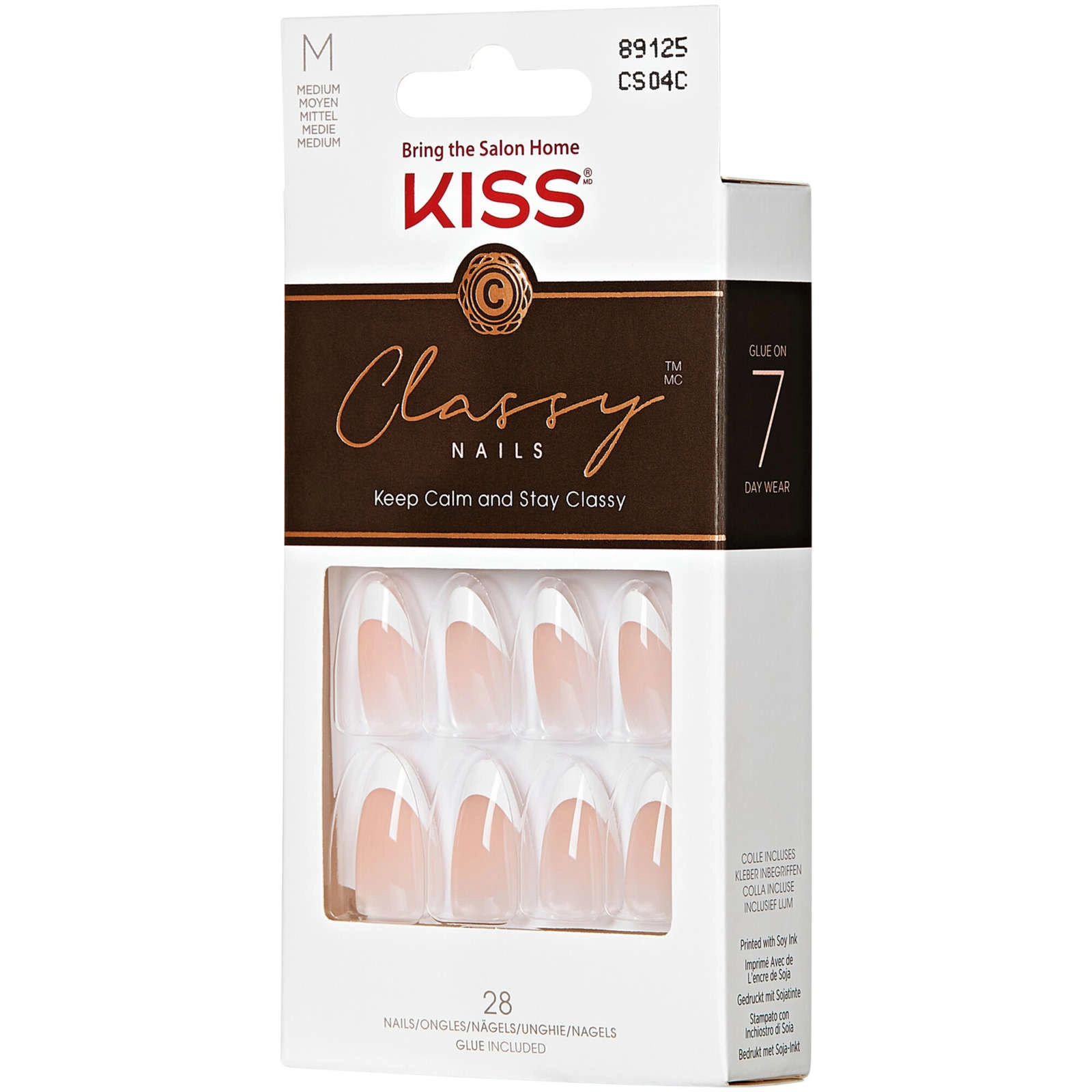 Classy White French Nails - Trendy Short Square Design, Waterproof & Lasts Up to a Week - Image 6