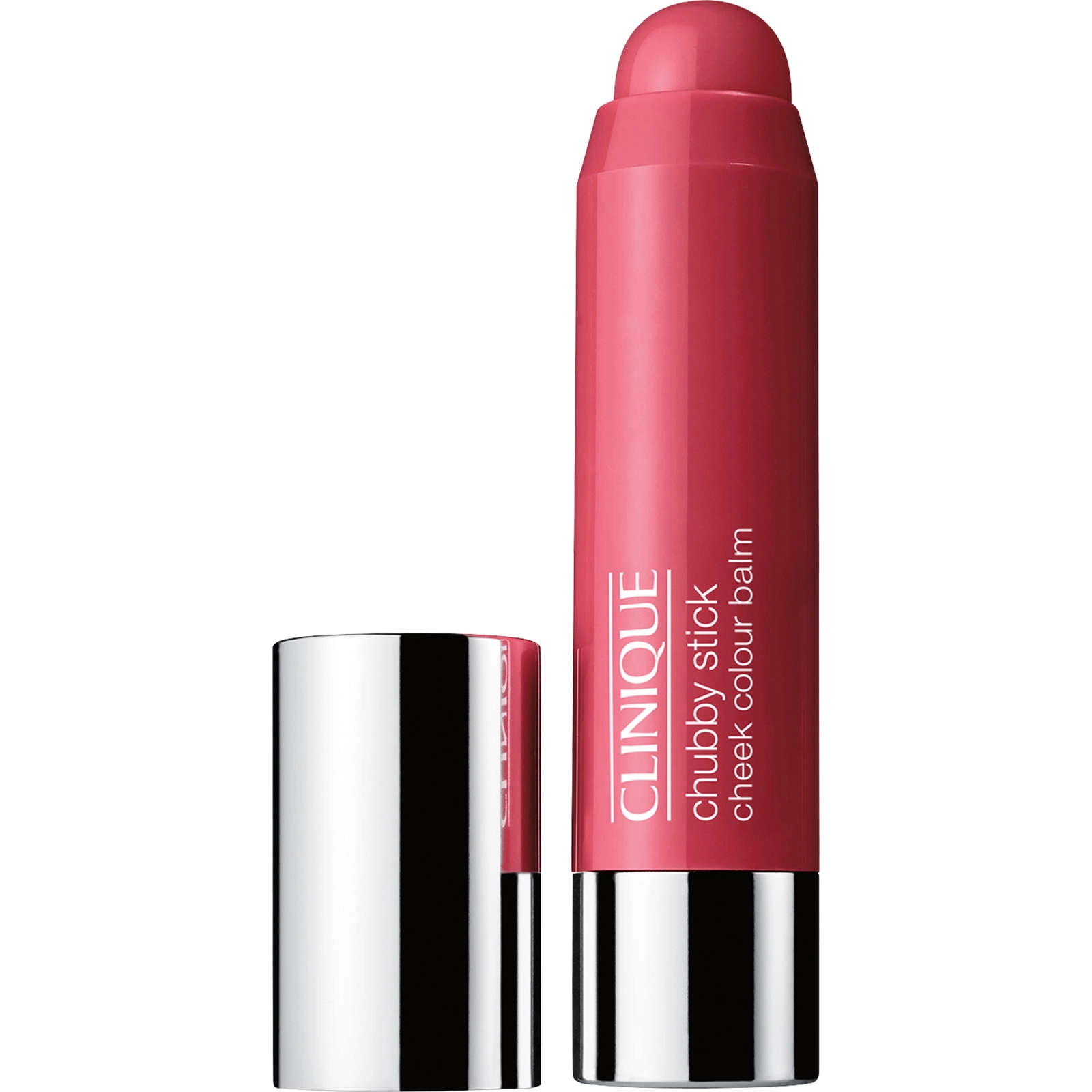 Clinique Chubby Stick Cheek Colour Balm in Plumped Up Peony – Creamy, Allergy-Tested, Oil-Free
