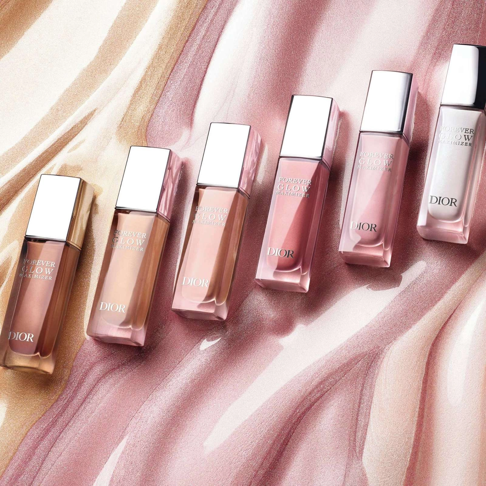 Dior Forever Glow Maximizer Liquid Highlighter Gold 013 - Multi-Use Longwear Luminous Formula - Image 4