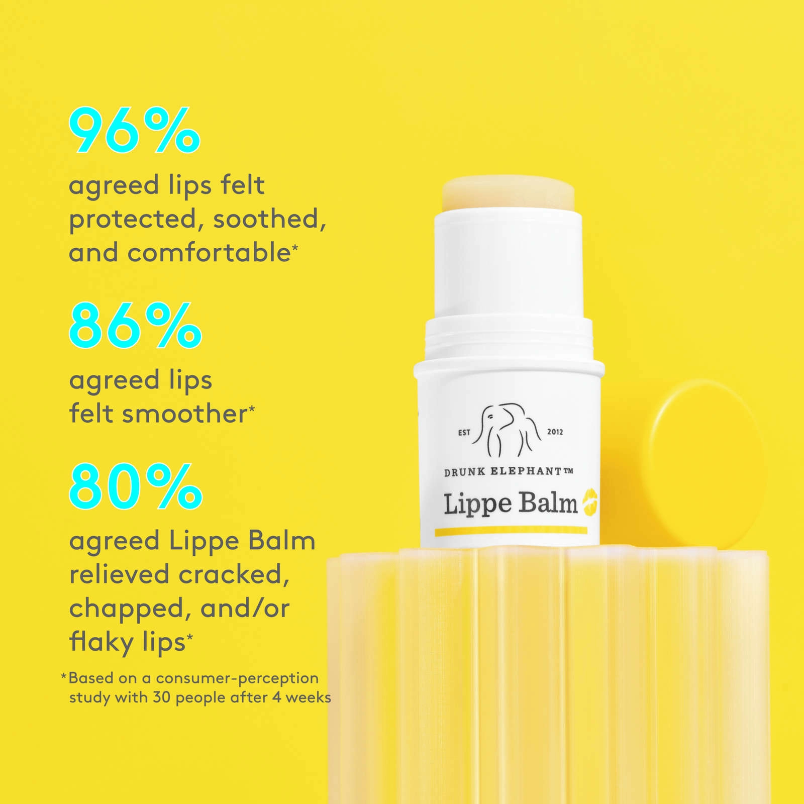 Drunk Elephant Lippe Balm - Nourishing Lip Care with Shea Butter, Avocado Oil, and Antioxidants - Image 2