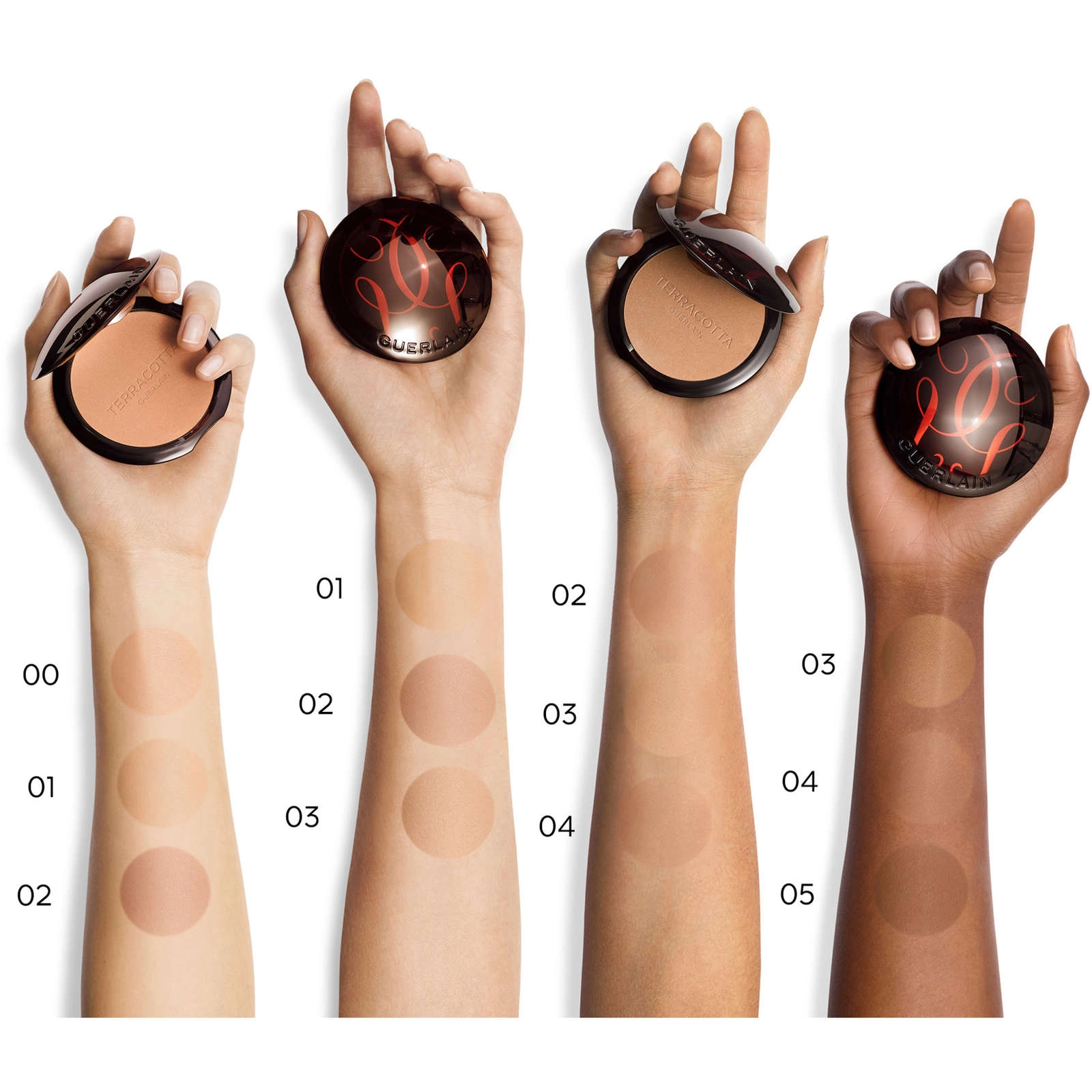 Guerlain Terracotta Bronzing Powder 00 Light Cool - 96% Naturally-Derived Ingredients, Sun-Kissed Glow - Image 4