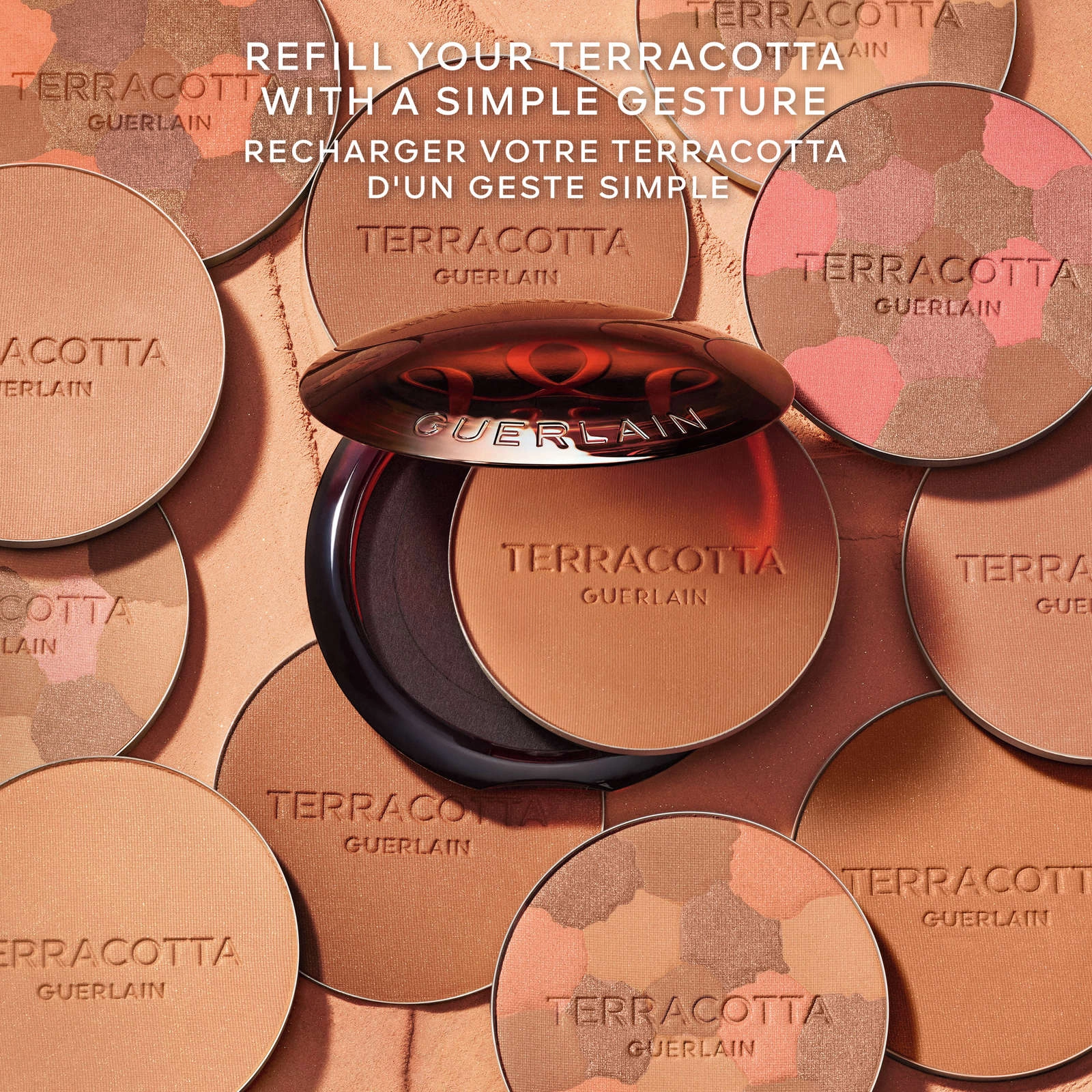 Guerlain Terracotta Bronzing Powder 00 Light Cool - 96% Naturally-Derived Ingredients, Sun-Kissed Glow - Image 5