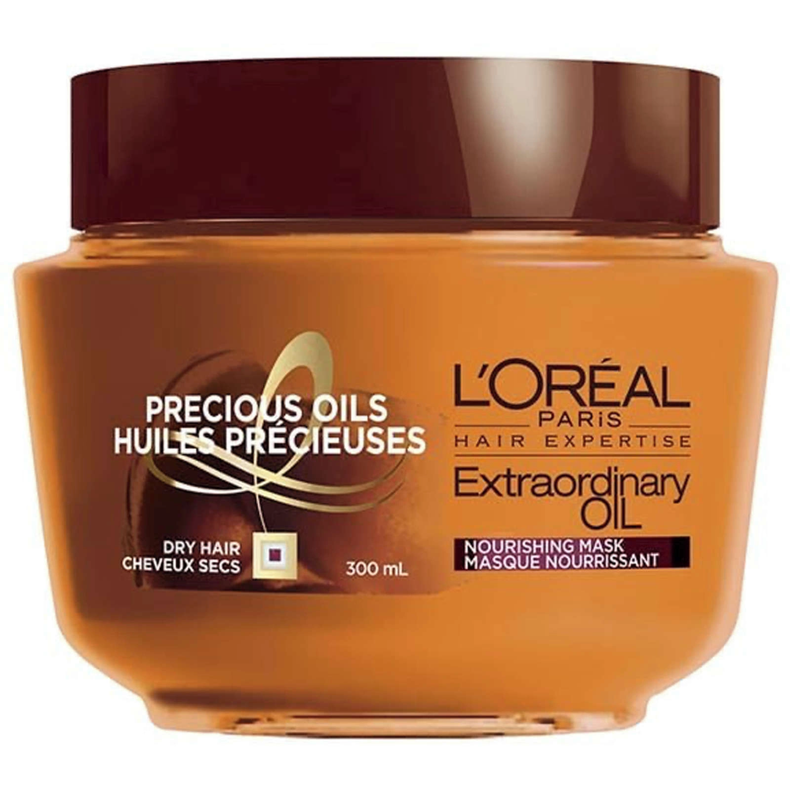 L'Oréal Paris Extraordinary Oil Nourishing Balm Mask - Lightweight Hair Mask with 6 Precious Oils