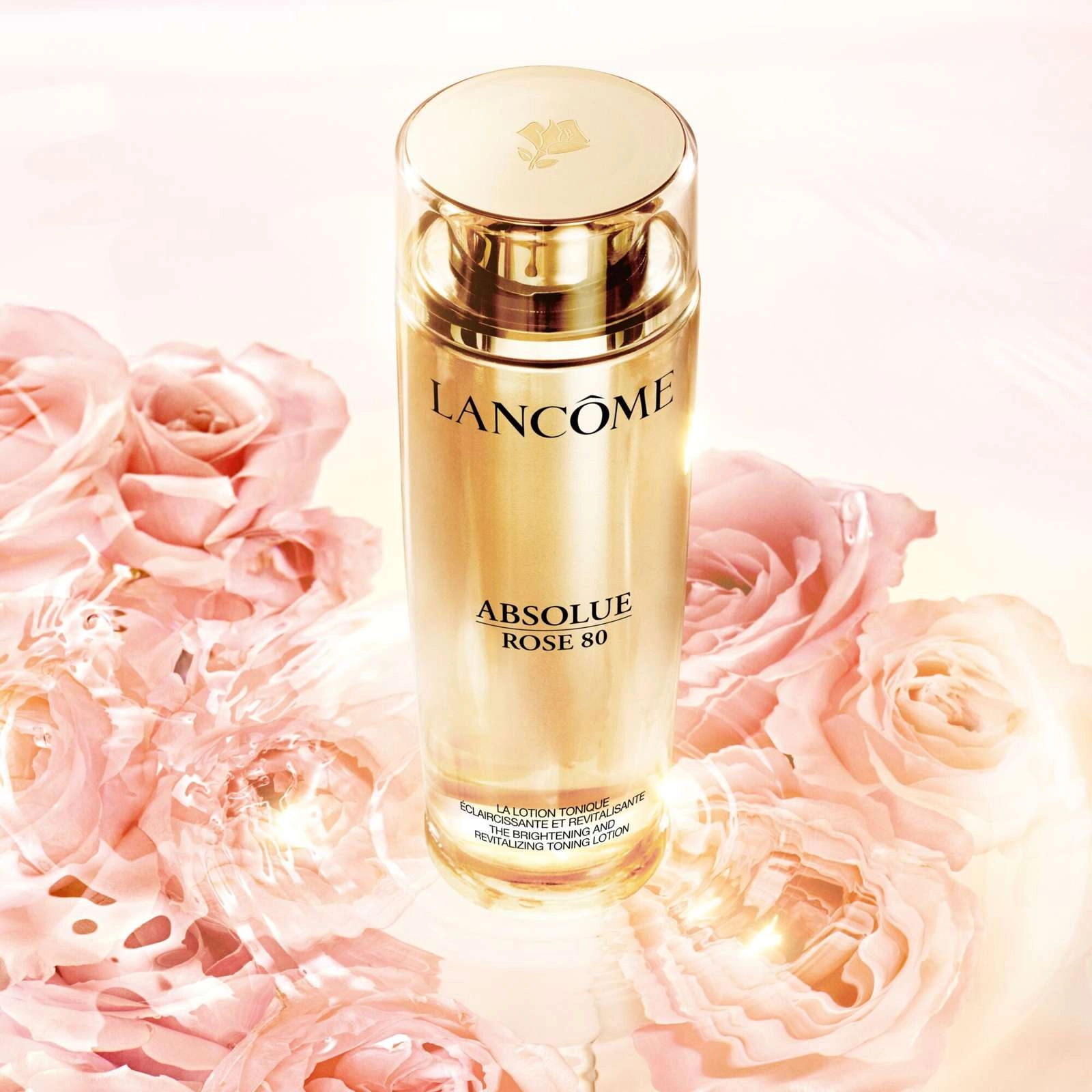 Lancôme Absolue Rose 80 Essence - Anti-Aging Moisturizing Essence for All Skin Types, Day & Night - Image 4