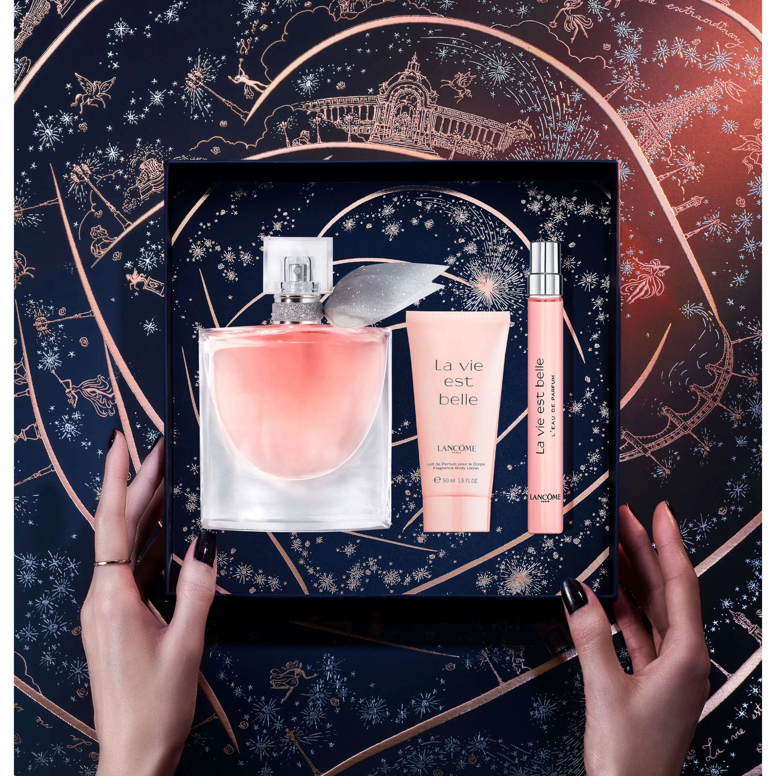 Lancôme La Vie Est Belle Eau de Parfum & Body Milk Holiday Set, 50ml Fragrance with Iris & Vanilla - Image 3