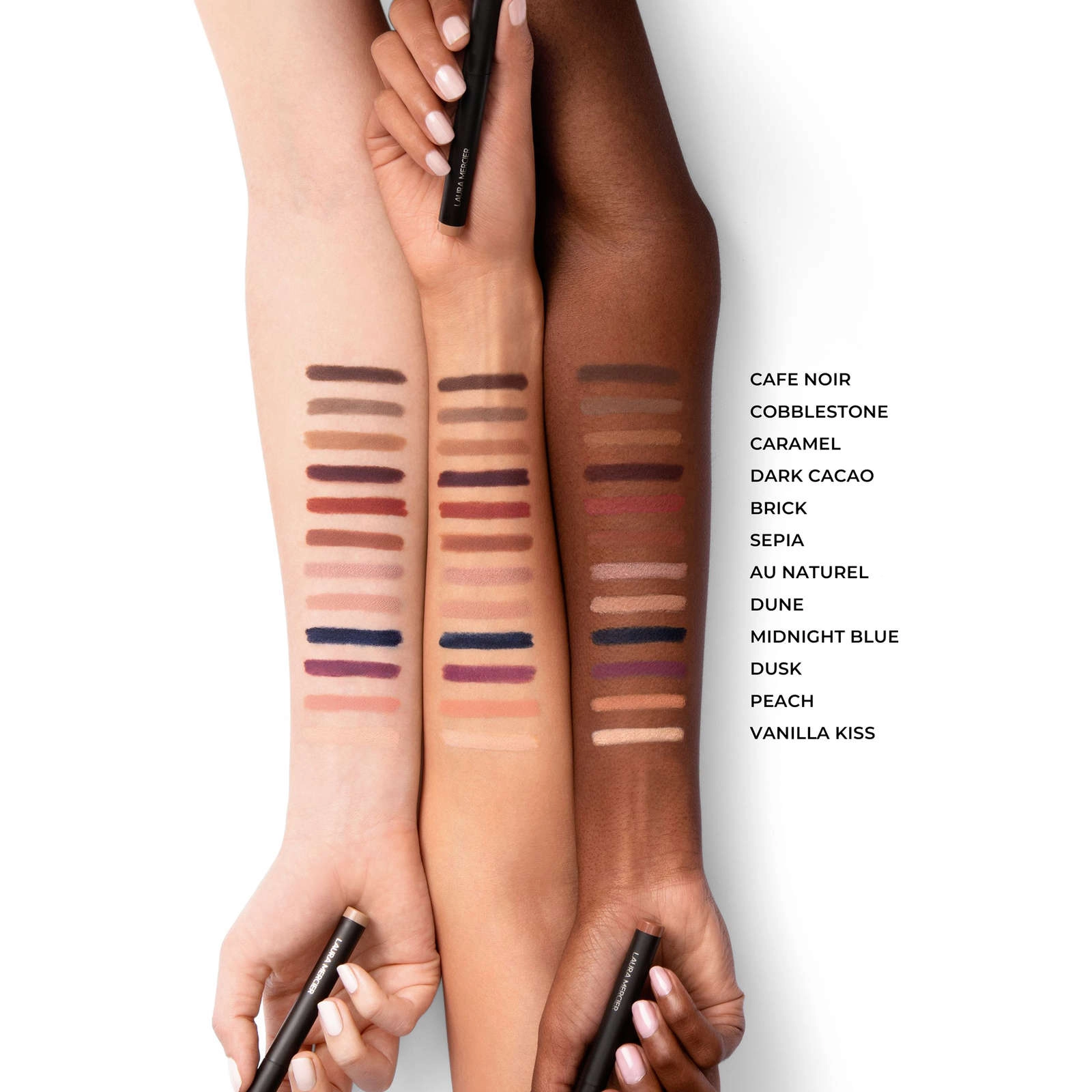 Laura Mercier Caviar Stick Eye Shadow Cobblestone - 24HR Waterproof, Crease-proof, Matte Finish - Image 5