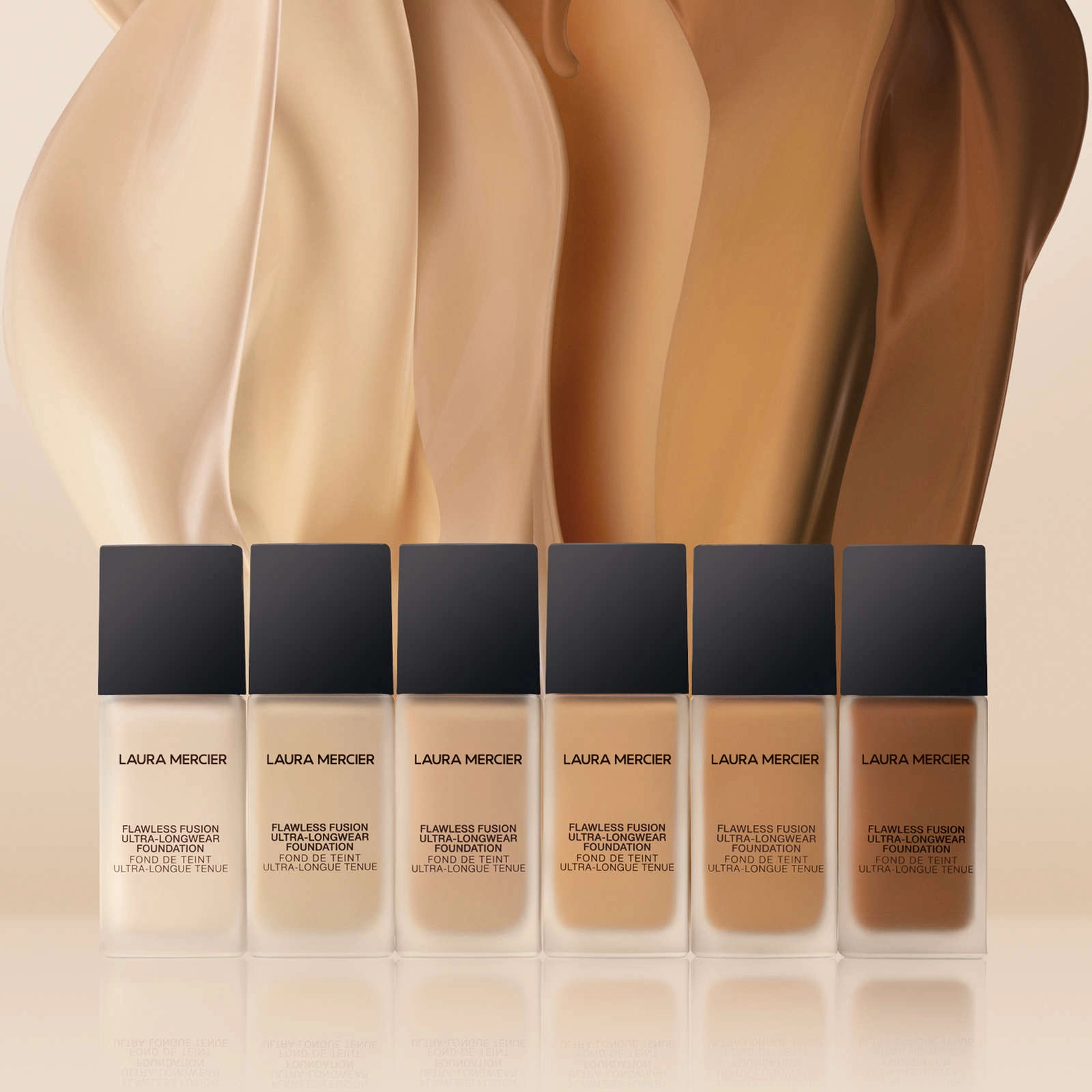 Laura Mercier Flawless Fusion Foundation 4C1 Praline - 15-Hour Wear, Oil-Free, Matte Finish - Image 5