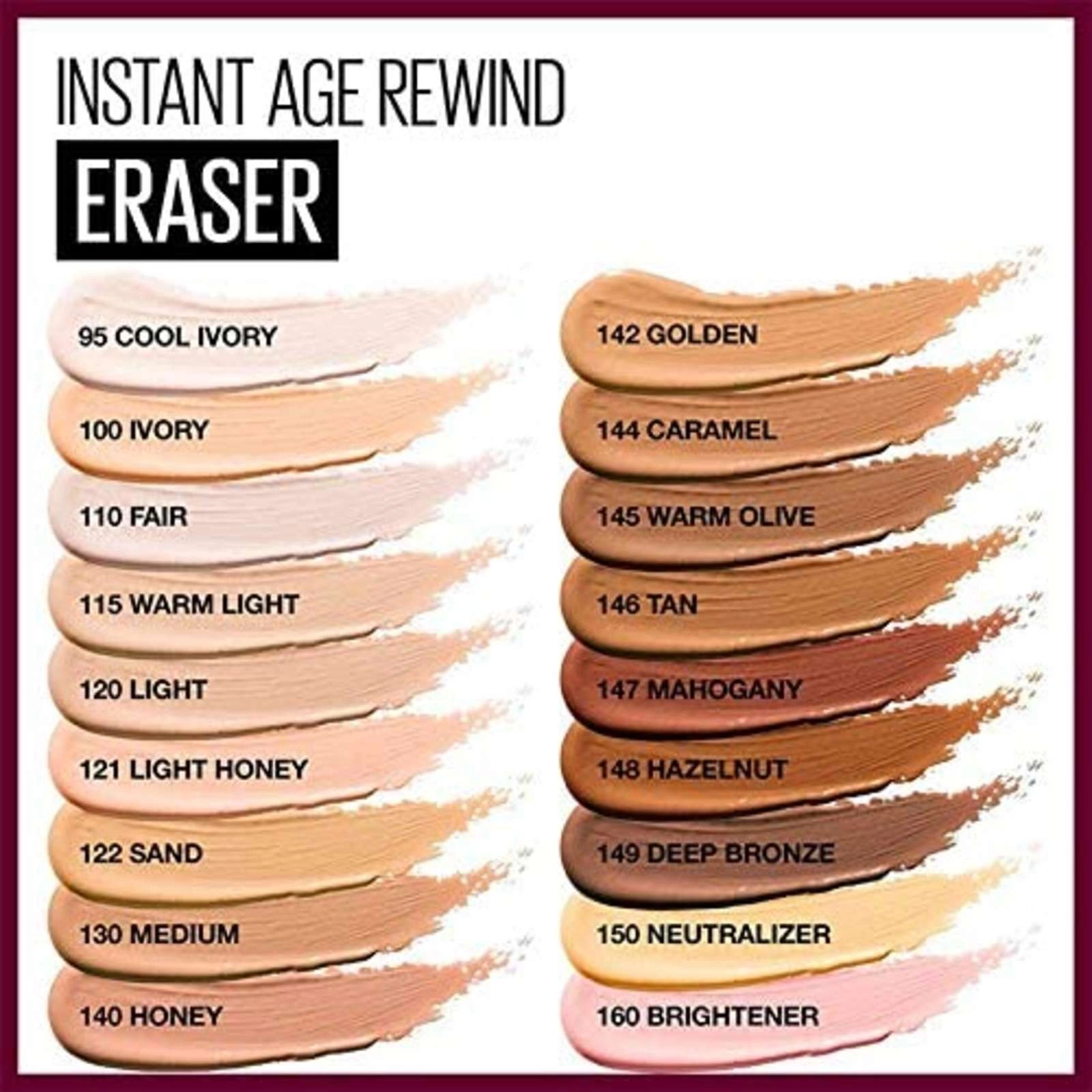 Maybelline Instant Age Rewind Concealer Tan 146 - Radiant Dark Circle Eraser for Flawless Skin - Image 4