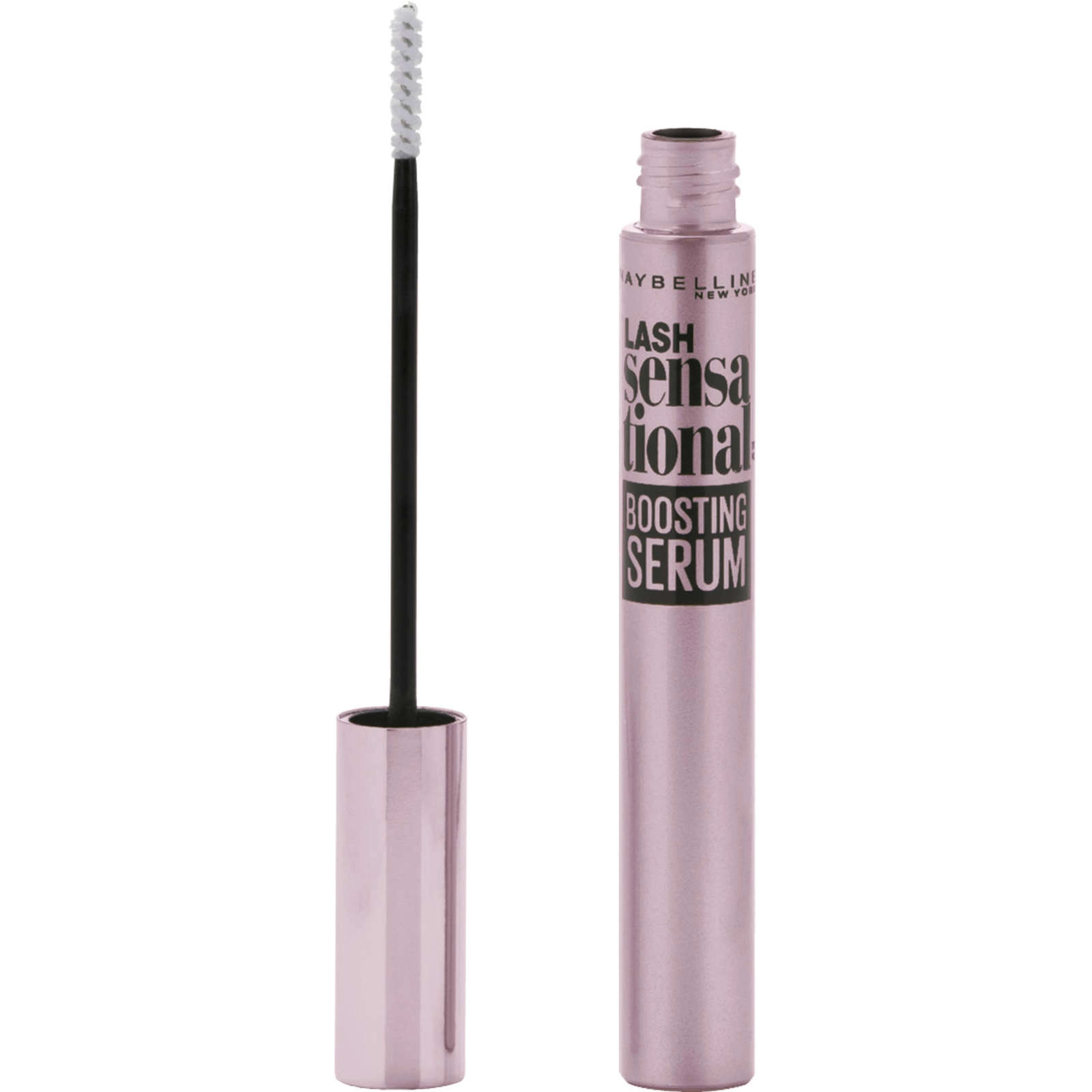 Maybelline Lash Sensational Boosting Eyelash Serum Primer - White for Thicker, Fuller Lashes - Image 4