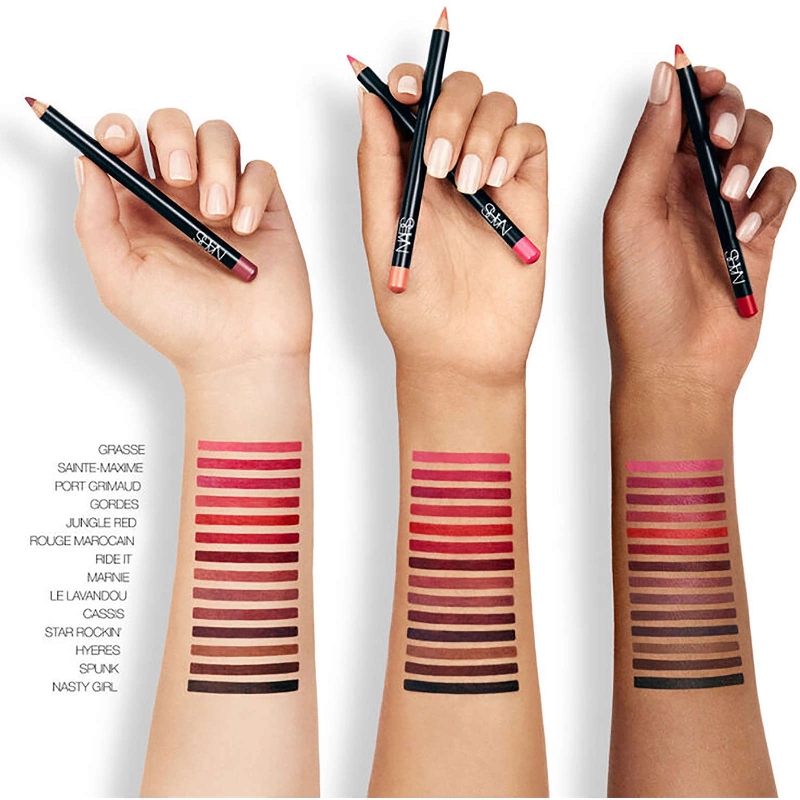 NARS Precision Lip Liner in Morocco - Highly Pigmented, Smooth Application, Budge-Proof Definition - Image 3