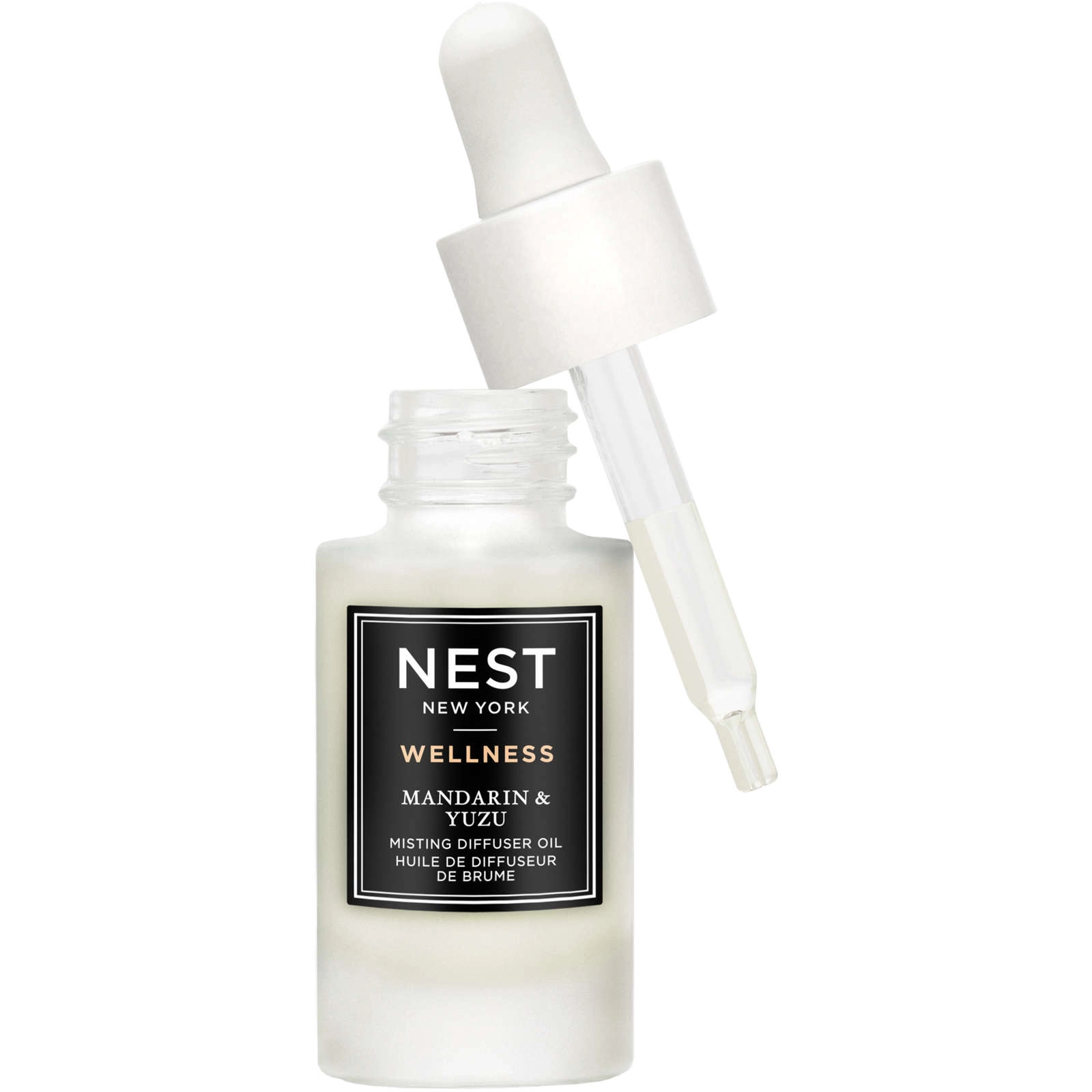 NEST New York Mandarin & Yuzu Misting Diffuser Oil - Energizing Citrus Blend with Basil & Spearmint - Image 2
