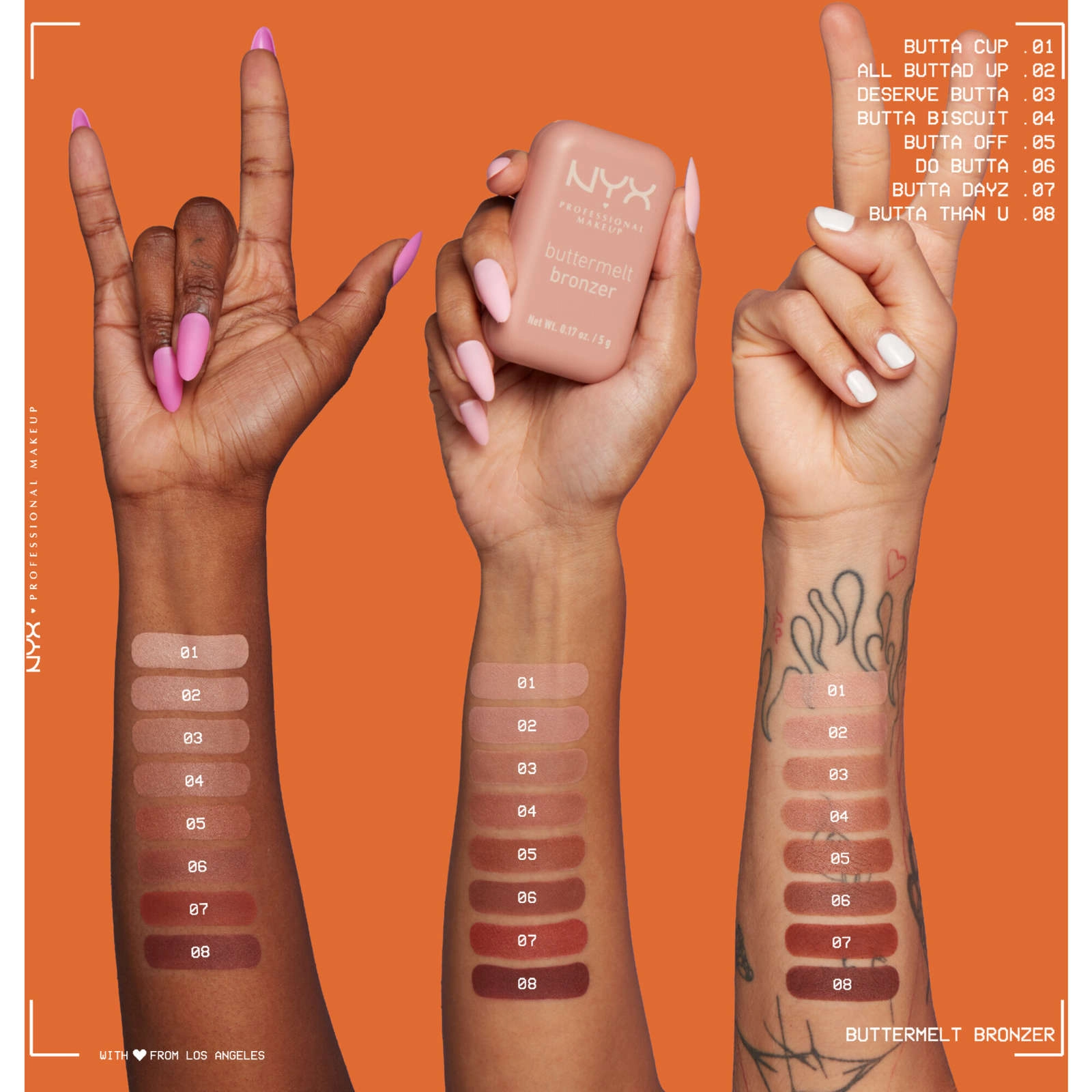 NYX Buttermelt Bronzer in Butta Cup - 12 HR Fade & Transfer Resistant, Infused with Shea Butter - Image 7