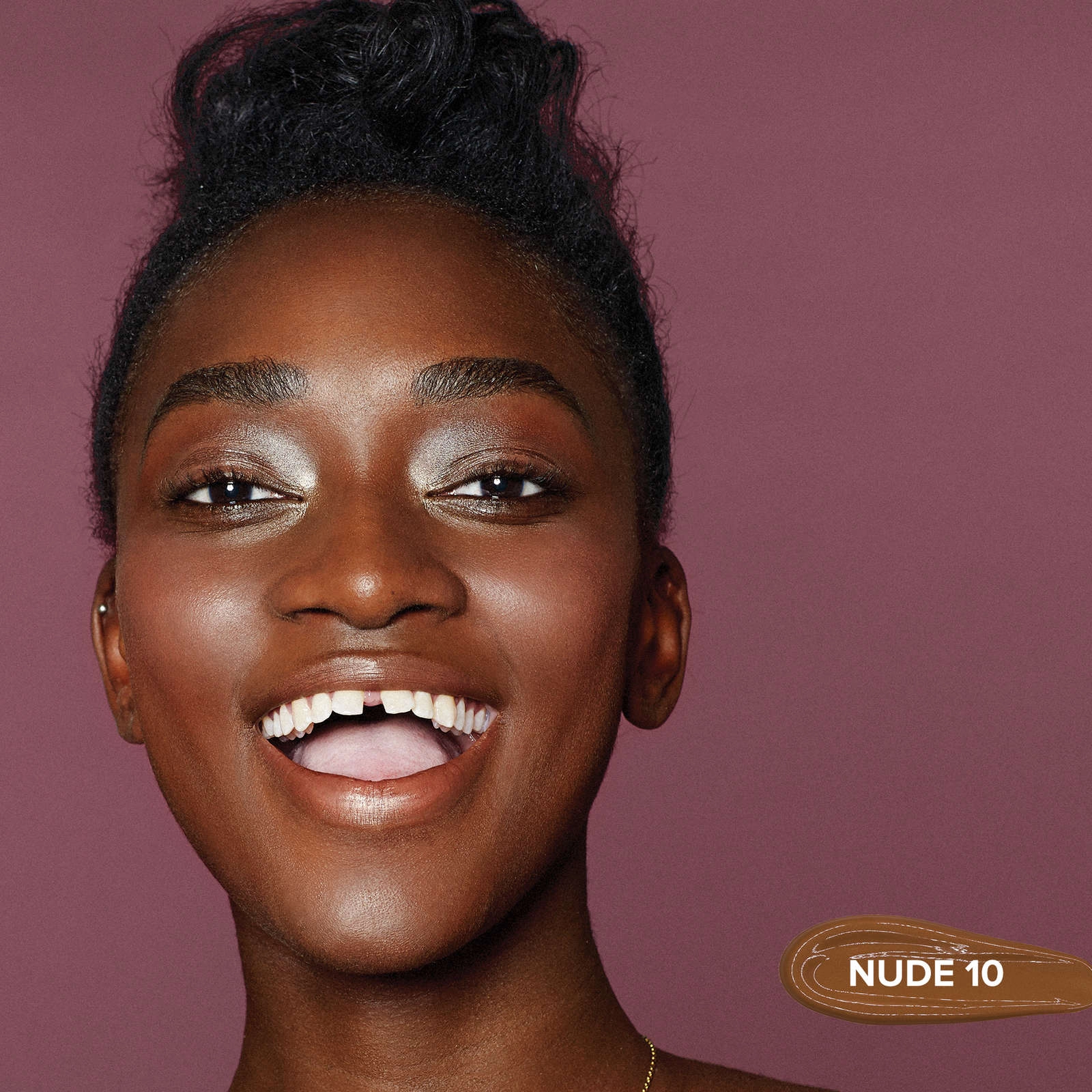 Nudestix Tinted Cover Foundation - Nude 9 | Lightweight, Buildable, Skin-Loving Formula - Image 3