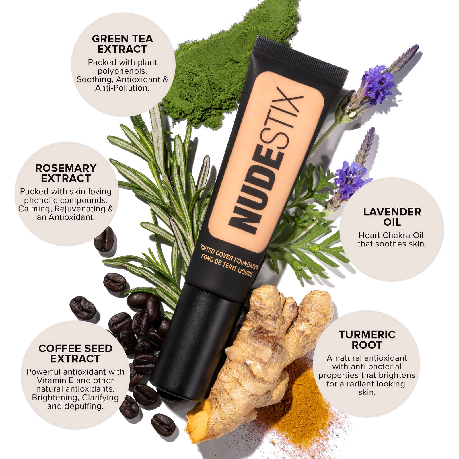 Nudestix Tinted Cover Foundation - Nude 9 | Lightweight, Buildable, Skin-Loving Formula - Image 5