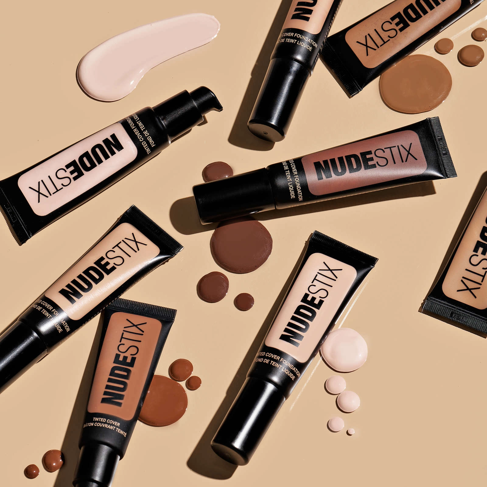 Nudestix Tinted Cover Foundation - Nude 9 | Lightweight, Buildable, Skin-Loving Formula - Image 7