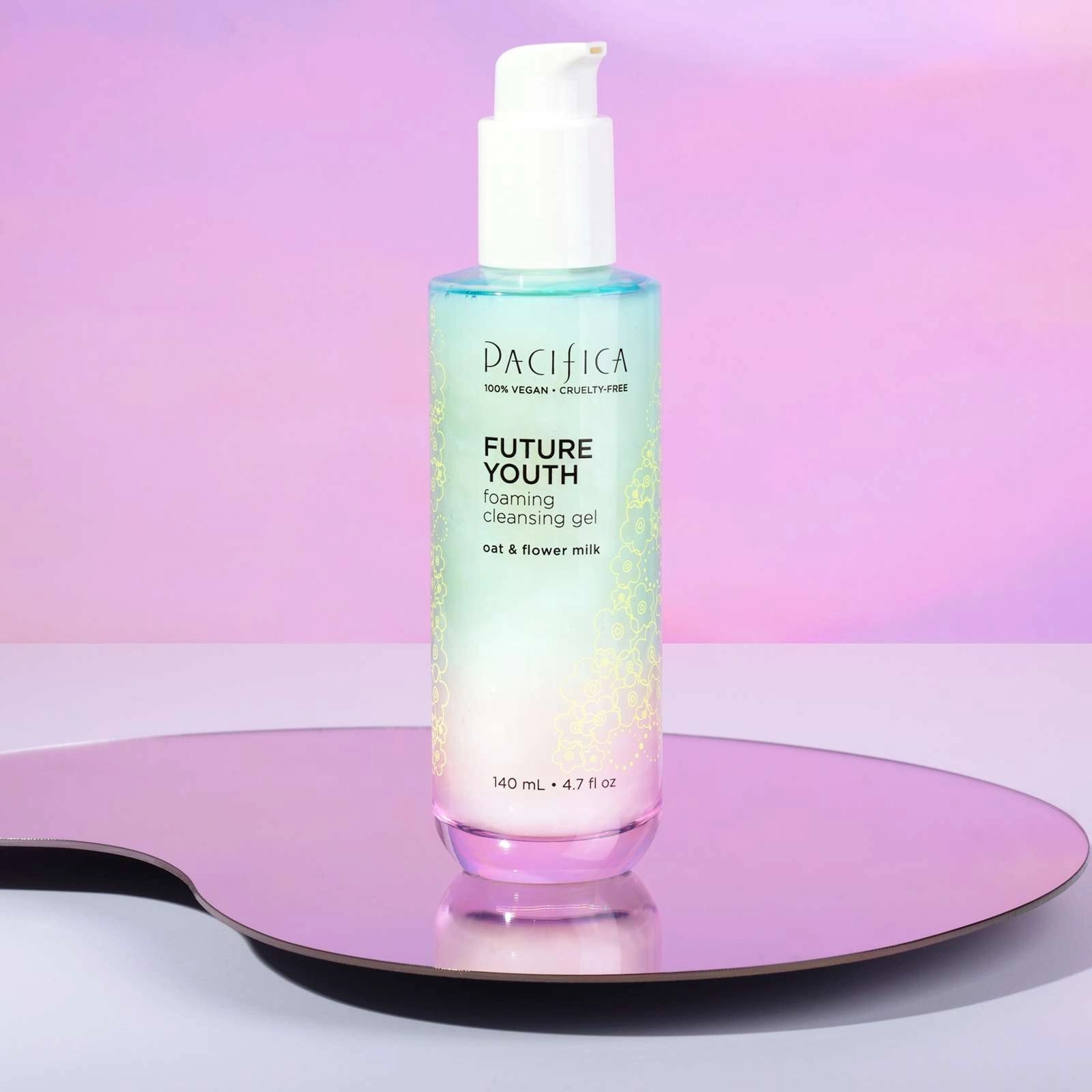 Pacifica Beauty Future Youth Foaming Cleansing Gel - Gentle, Hydrating, Vegan, 100% Cruelty-Free - Image 4