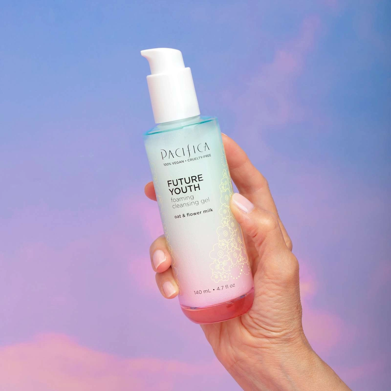 Pacifica Beauty Future Youth Foaming Cleansing Gel - Gentle, Hydrating, Vegan, 100% Cruelty-Free - Image 7