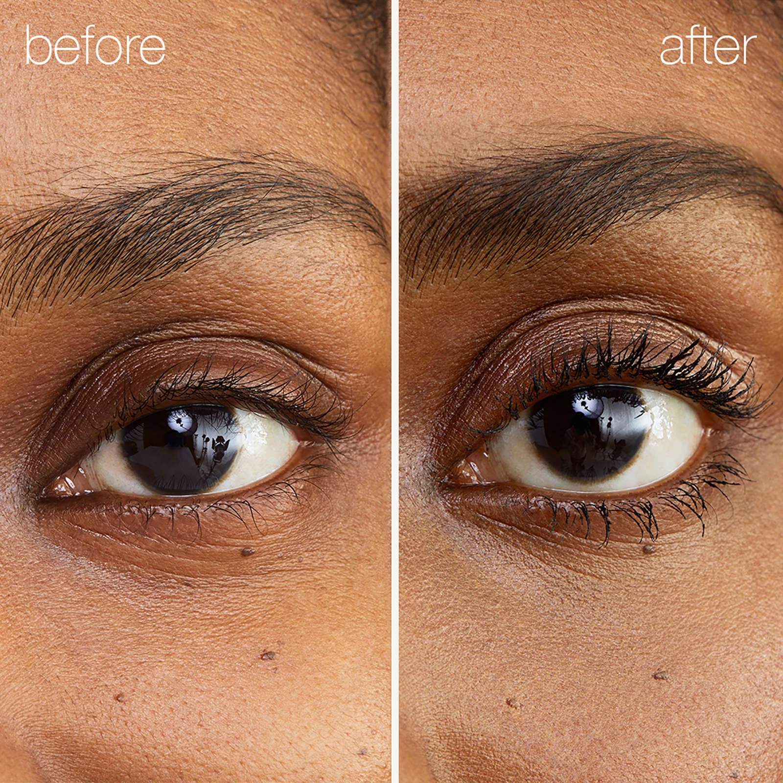 RMS Beauty Straight Up Volumizing Peptide Mascara - Full Size, HD Black for Dramatic Lashes - Image 4