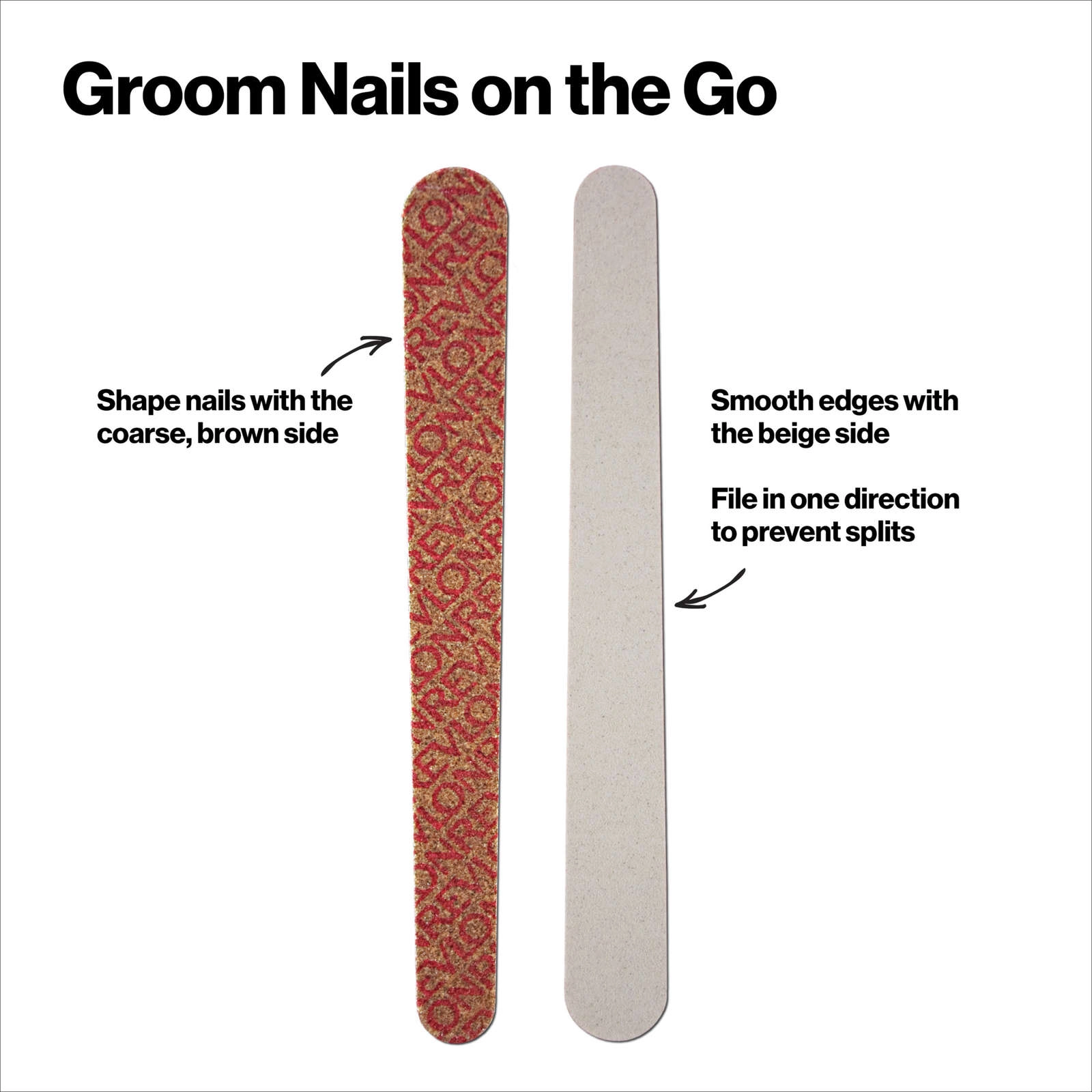 Revlon Compact Emery Boards 10 Count - Travel Size Nail Files for Shaping and Smoothing Nails - Image 4