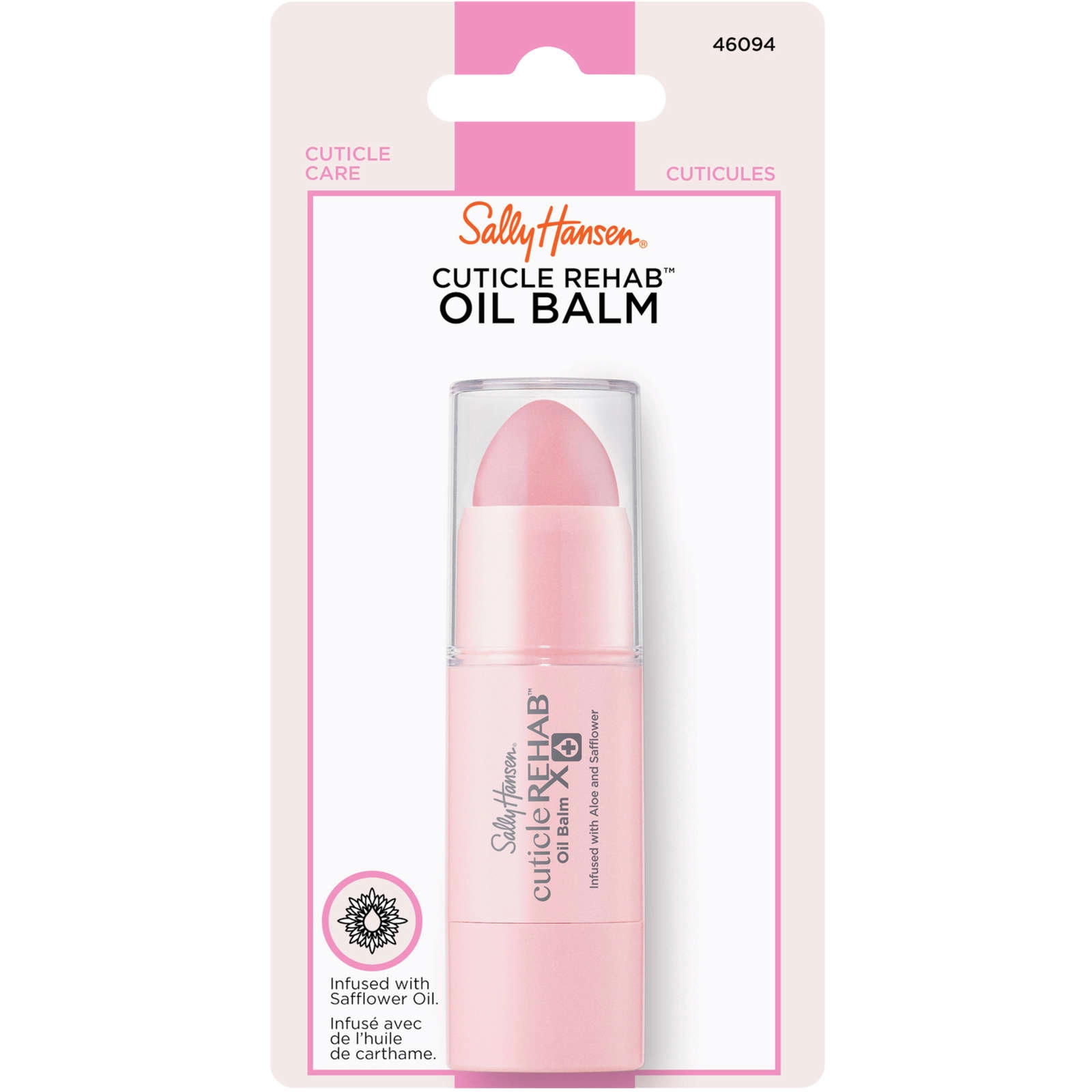 Sally Hansen Cuticle Rehab Oil Balm - Aloe & Vitamin E Infused Multi-Purpose Solid Oil - Image 2