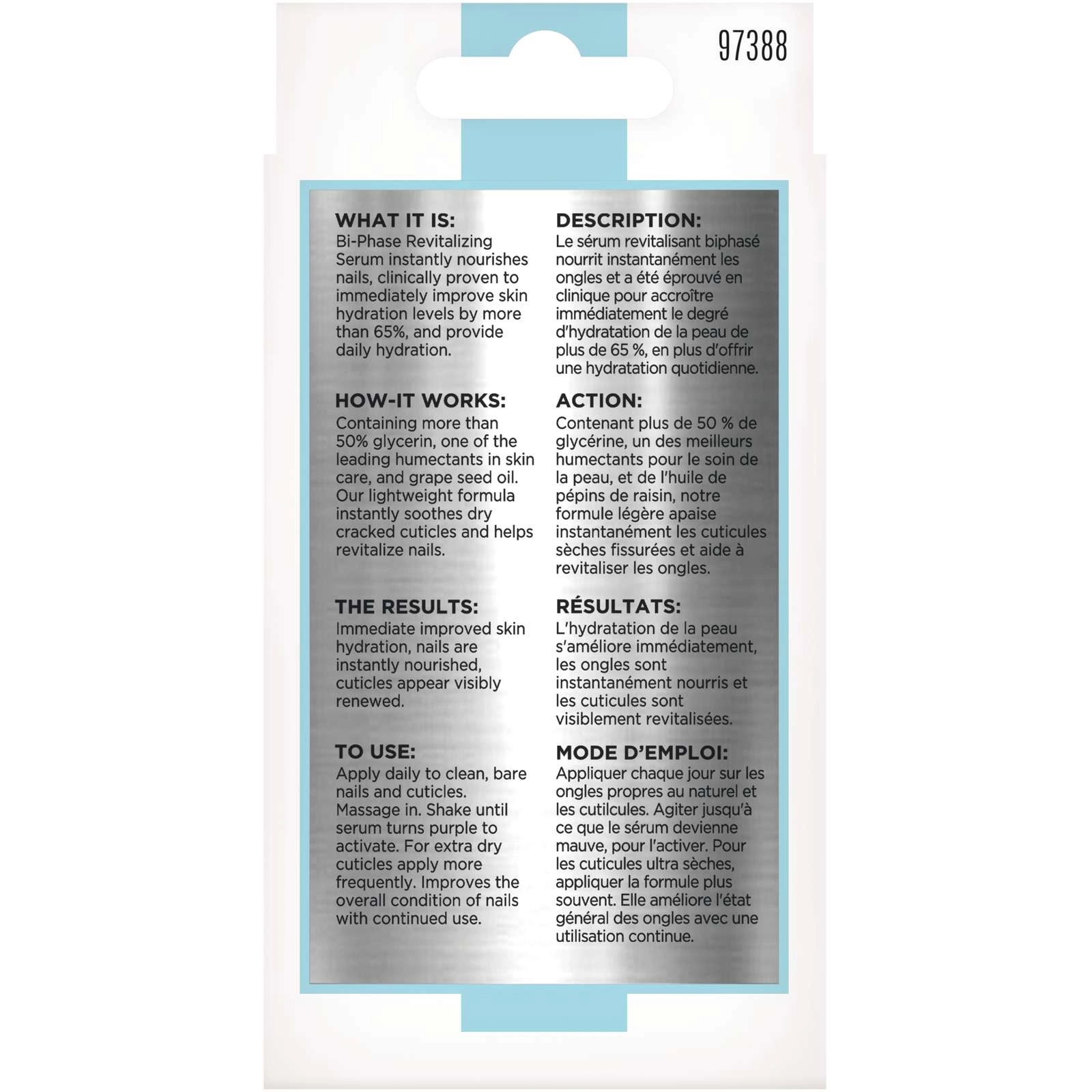 Sally Hansen Repair + Rescue Bi-Phase Revitalizing Serum for Stronger, Hydrated Nails 0.5 oz - Image 4