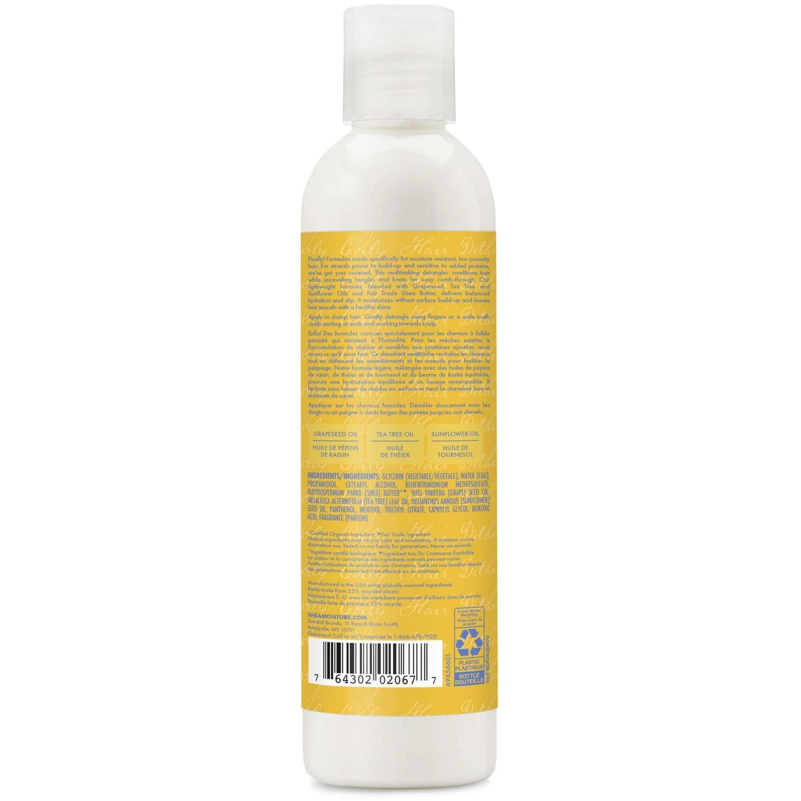 SheaMoisture Low Porosity Weightless Hydrating Detangler with Grapeseed & Tea Tree Oils - Image 2
