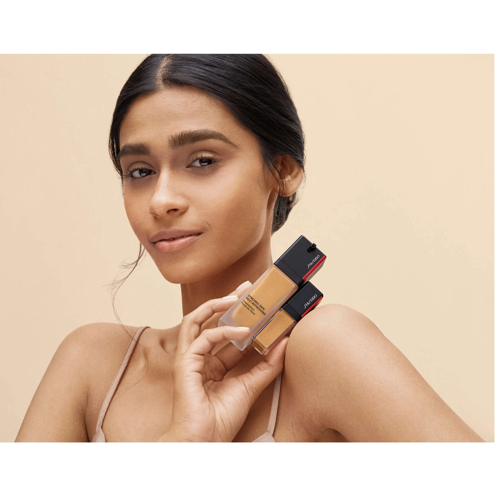 Shiseido Synchro Skin Self-Refreshing Foundation 120 Ivory - Long-Lasting, Oil-Free, Natural Finish - Image 5