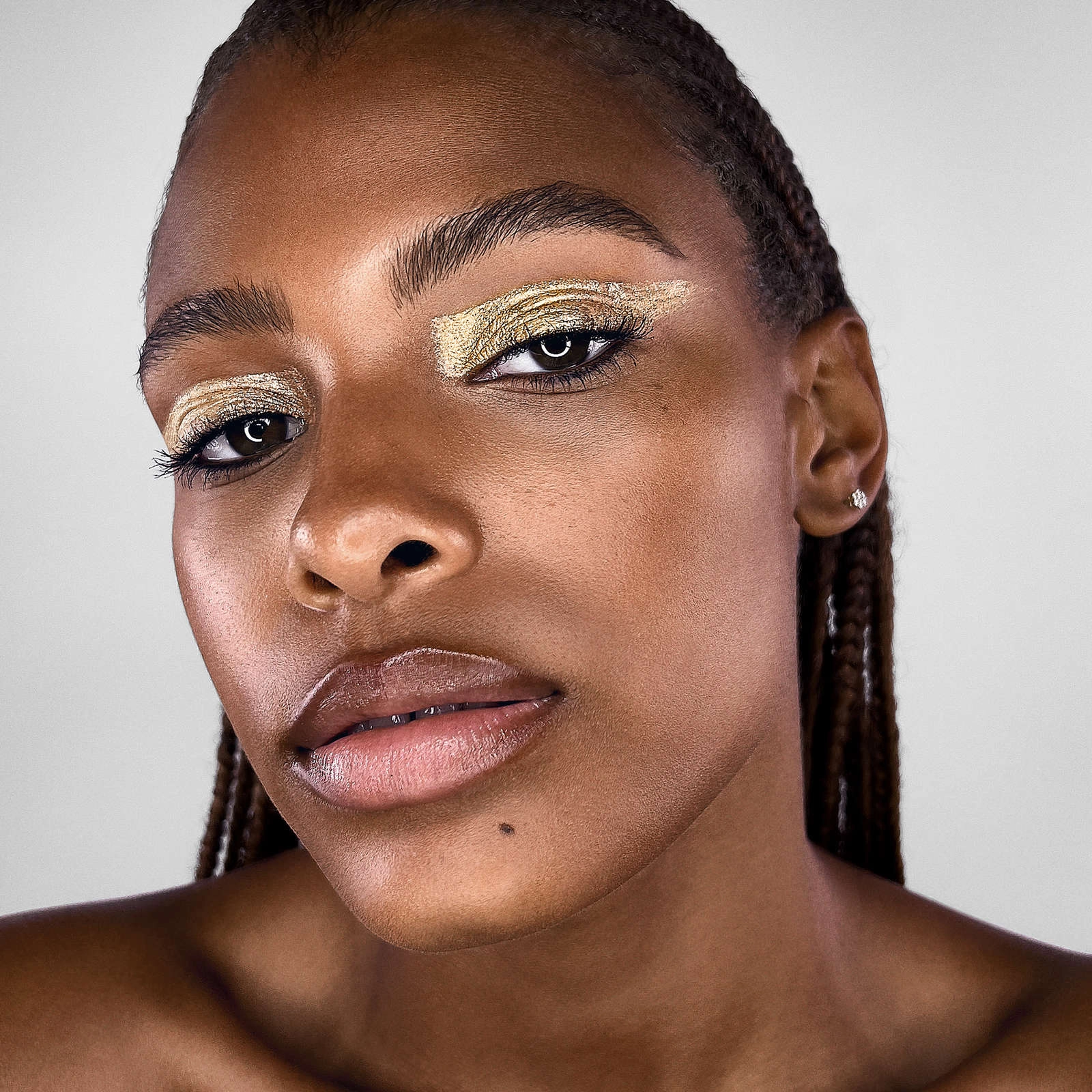 Smashbox Always On Shimmer Cream Shadow - Multi Metal Charcoal, 24-Hour Wear, Vegan & Cruelty-Free - Image 5