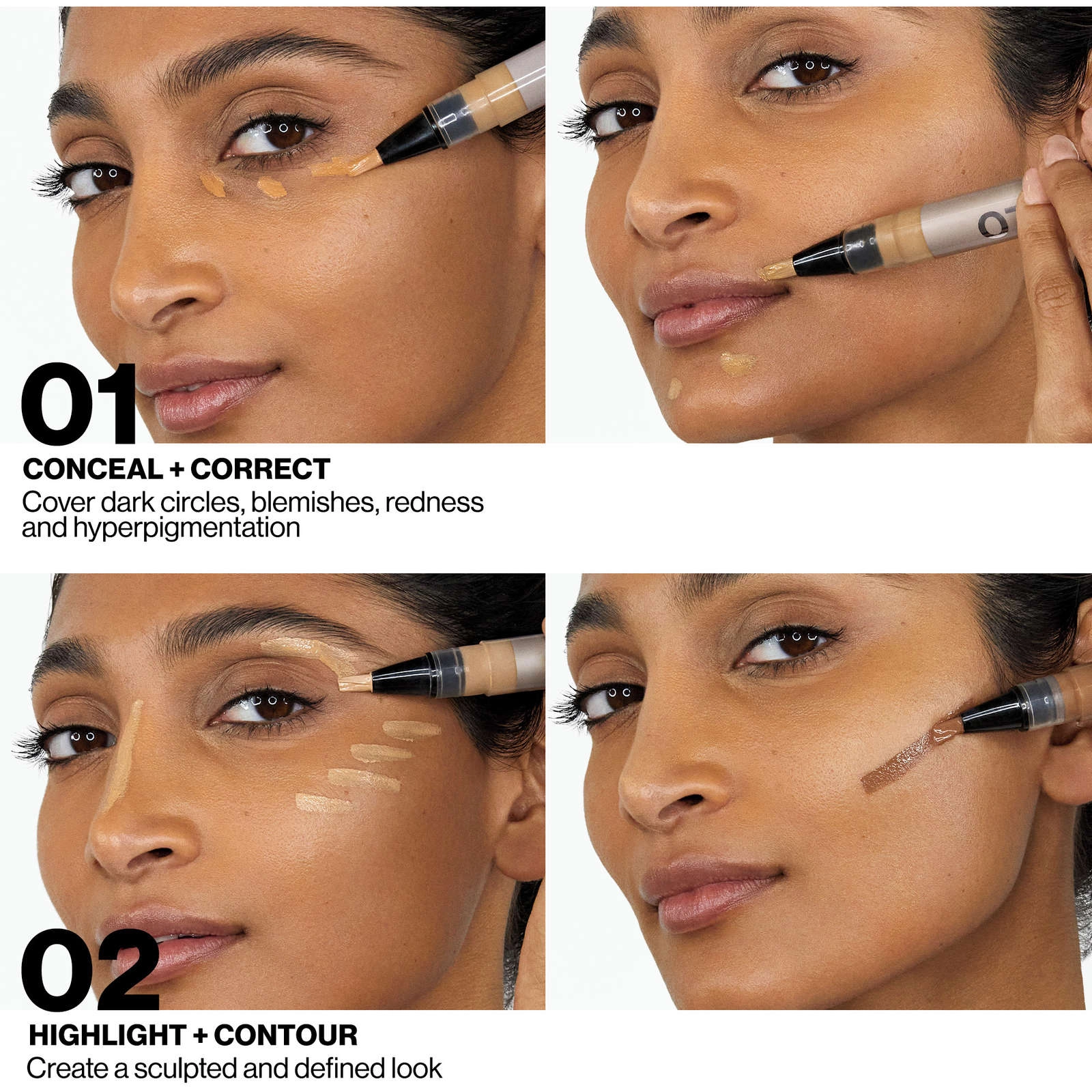 Smashbox Halo Healthy Glow 4-in-1 Perfecting Pen T20-N - Level-Two Tan, Hydrating, Radiant Finish - Image 3