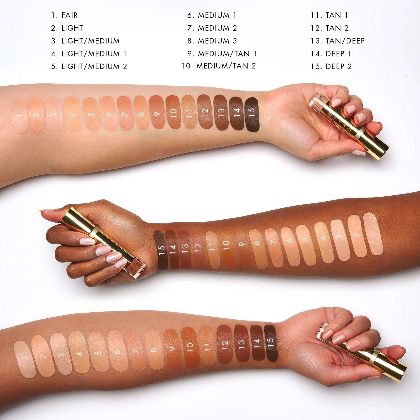 Stila Pixel Perfect Concealer - Medium 1, Crease-Proof, Nourishing Formula for Dark Circles & Blemishes - Image 5