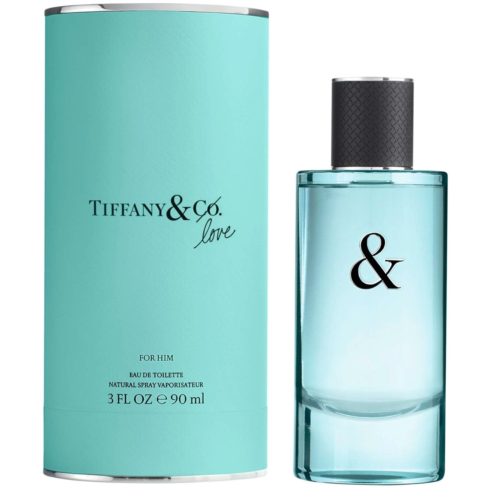 Tiffany & Love Eau de Toilette for Him - Citrus & Woody Fragrance with Blue Sequoia, 3.4 oz - Image 2