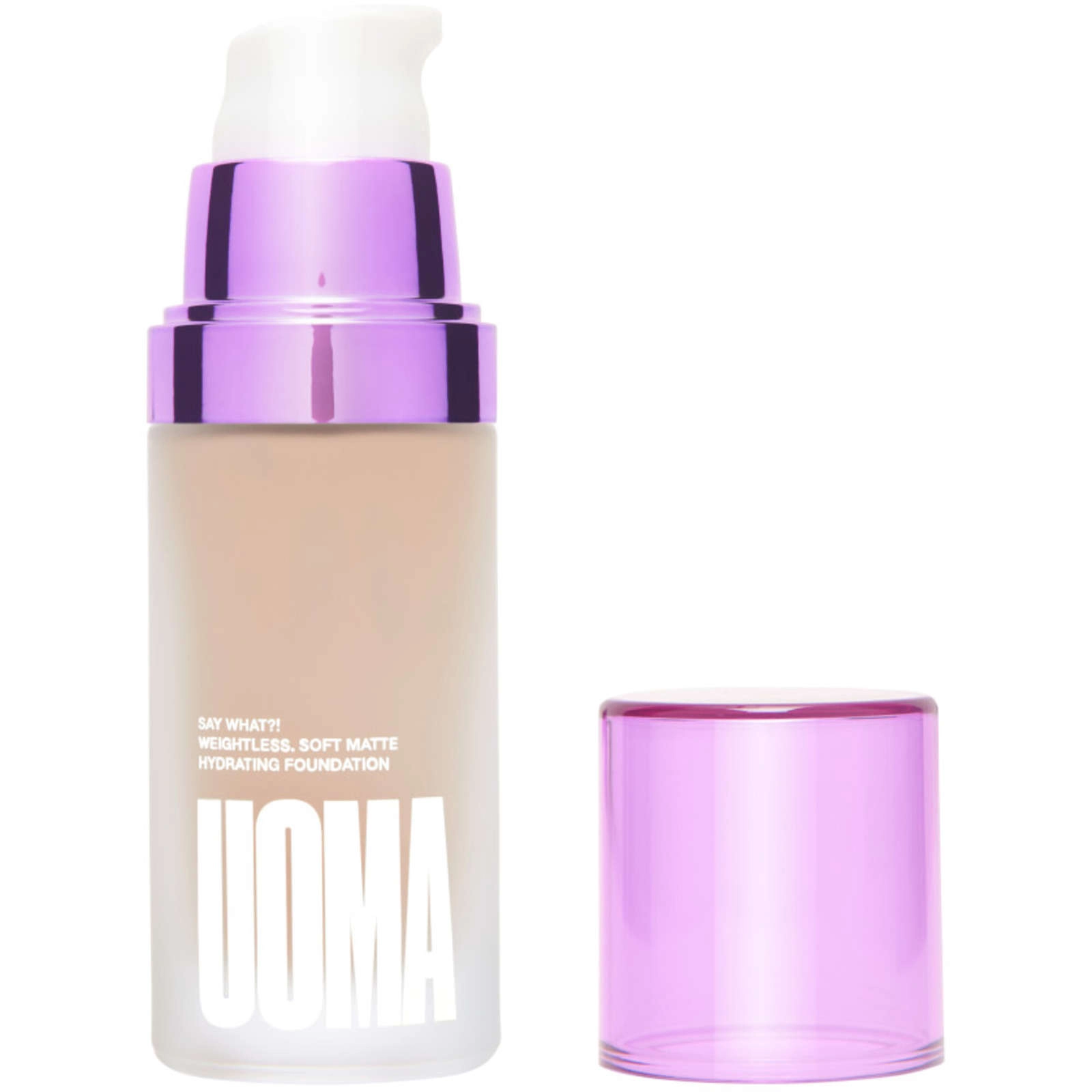 Uoma Say What?! Foundation Honey Honey T1N - Hydrating, Buildable Coverage, Fragrance Free, 51 Shades - Image 2