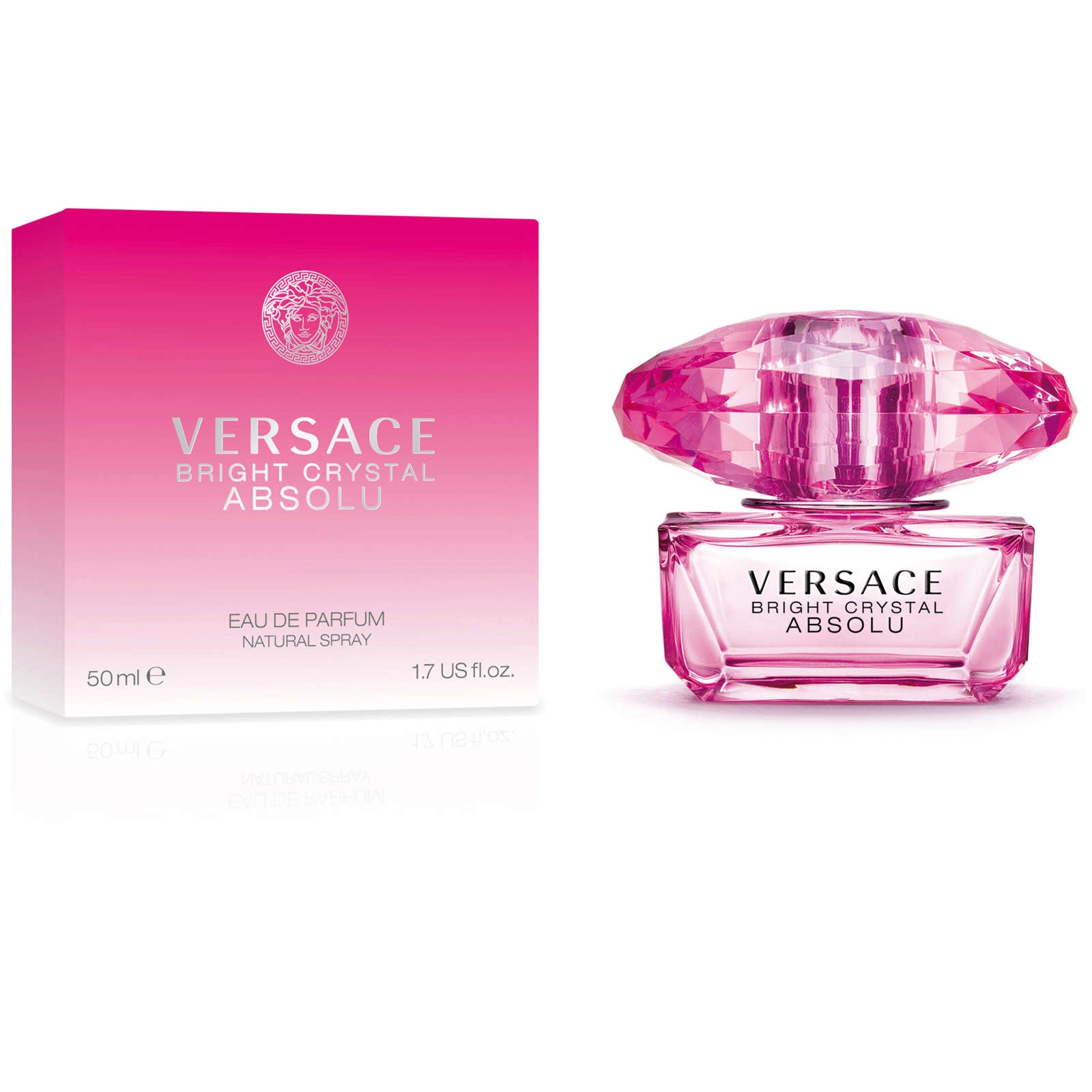 Versace Bright Crystal Absolu Eau de Parfum Spray - Intense, Vibrant, and Glamorous Fragrance - Image 2