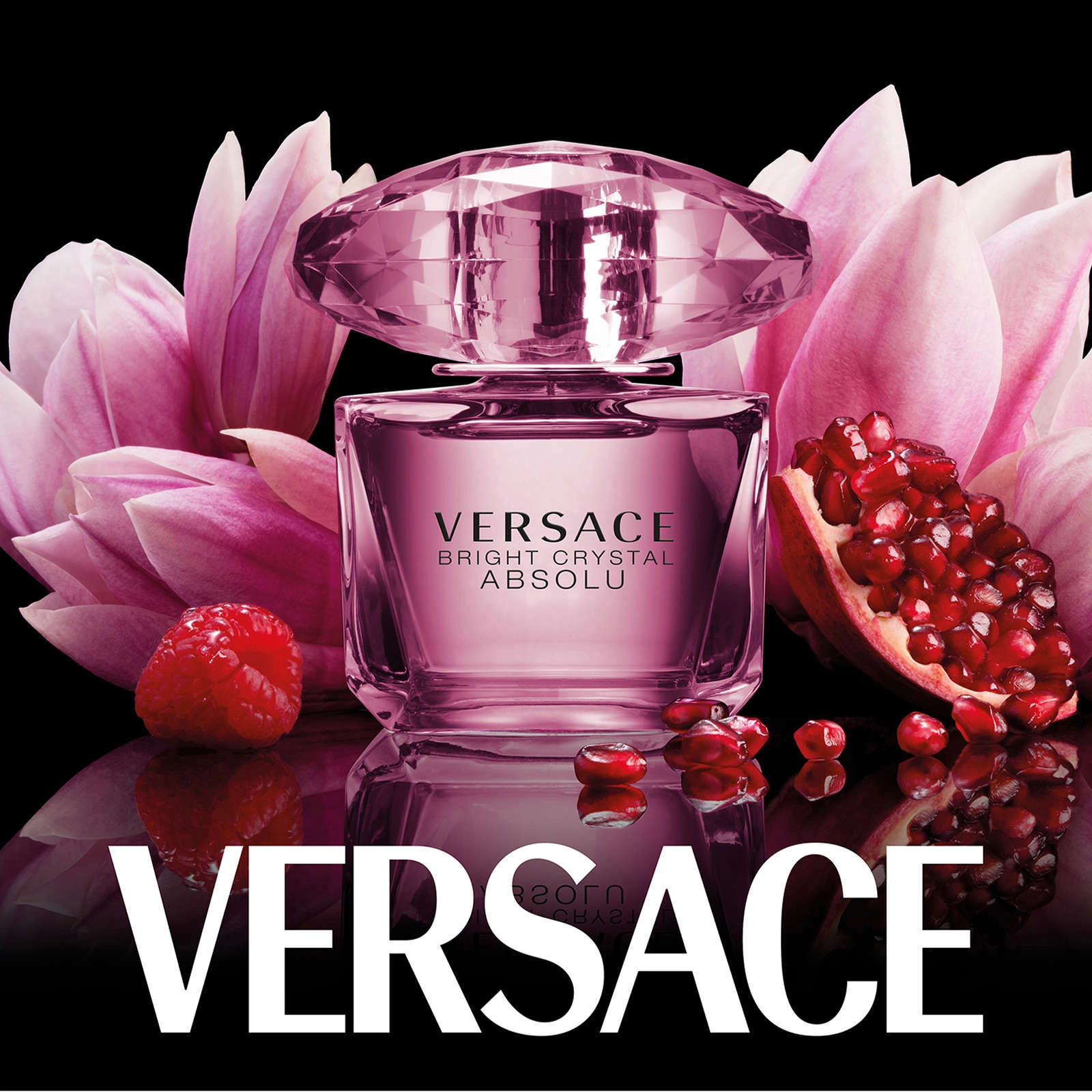 Versace Bright Crystal Absolu Eau de Parfum Spray - Intense, Vibrant, and Glamorous Fragrance - Image 3