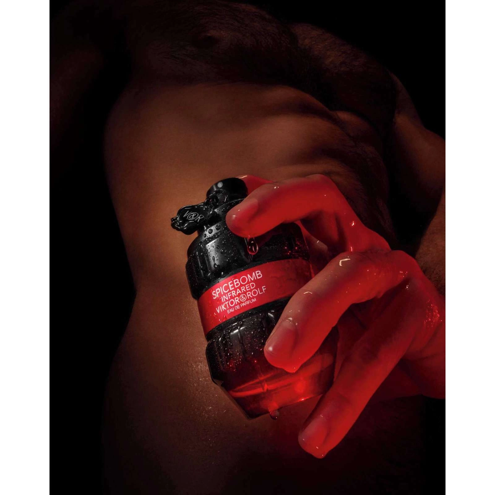 Viktor&Rolf Spicebomb Infrared Eau De Parfum 90ml - Sensual Leather & Spicy Accords for Carnal Seduction - Image 4