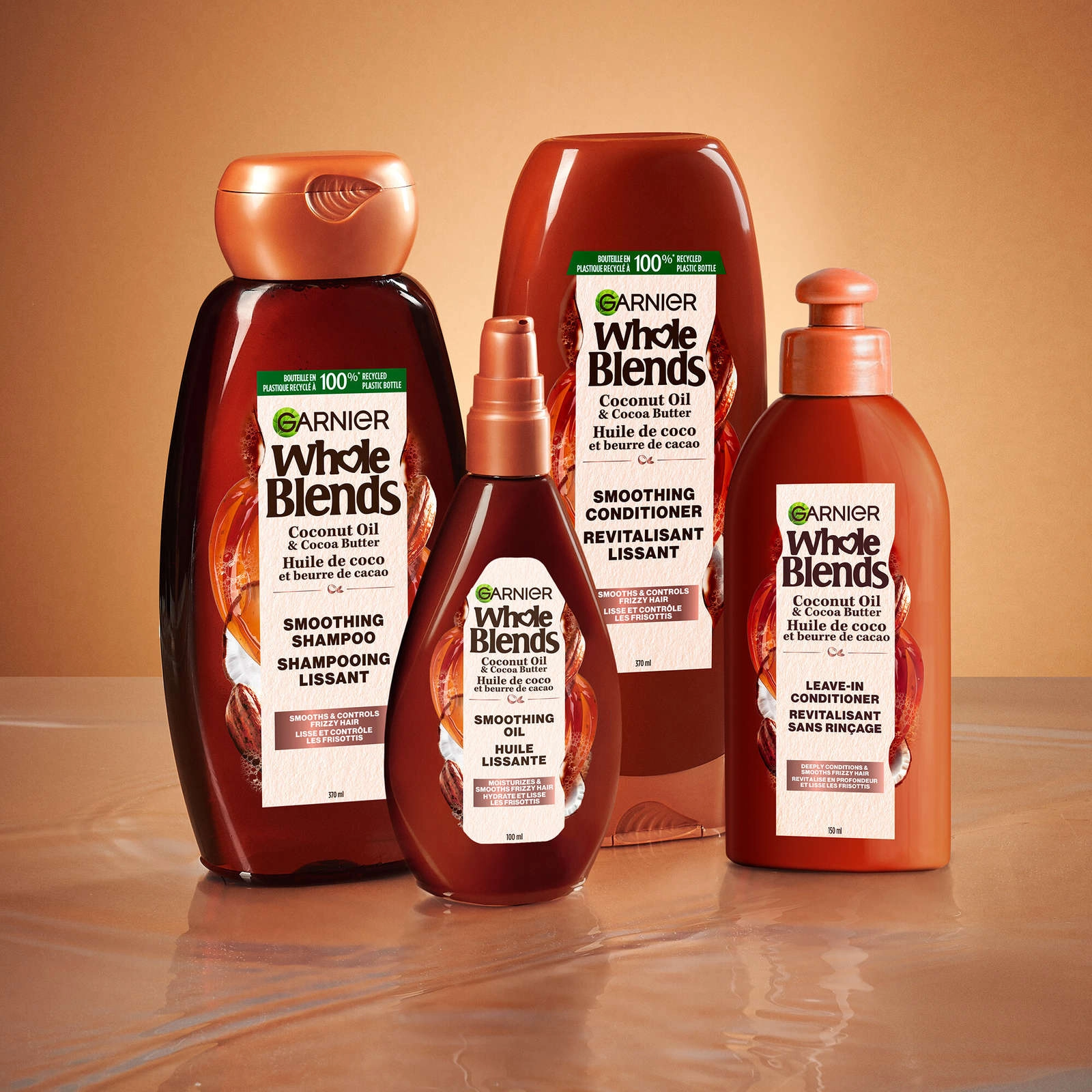 Whole Blends Hair Serum with Coconut Oil & Cocoa Butter for Frizzy Hair - 24-Hour Frizz Control - Image 5