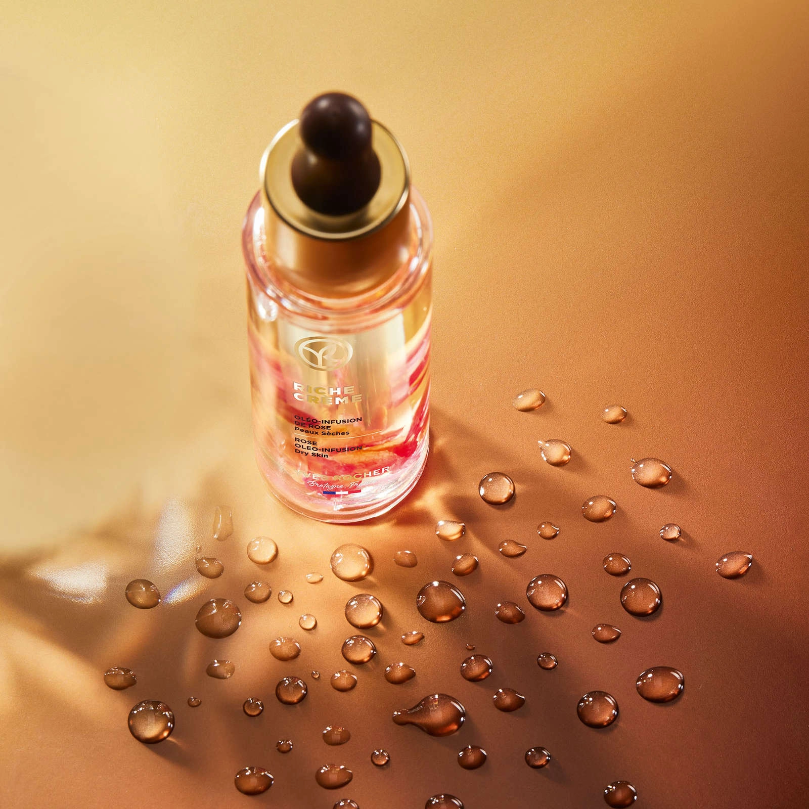 Yves Rocher Rose Oleo Infusion for Dry Skin - Silky Oil Texture, Nourishing, Reduces Wrinkles - Image 3