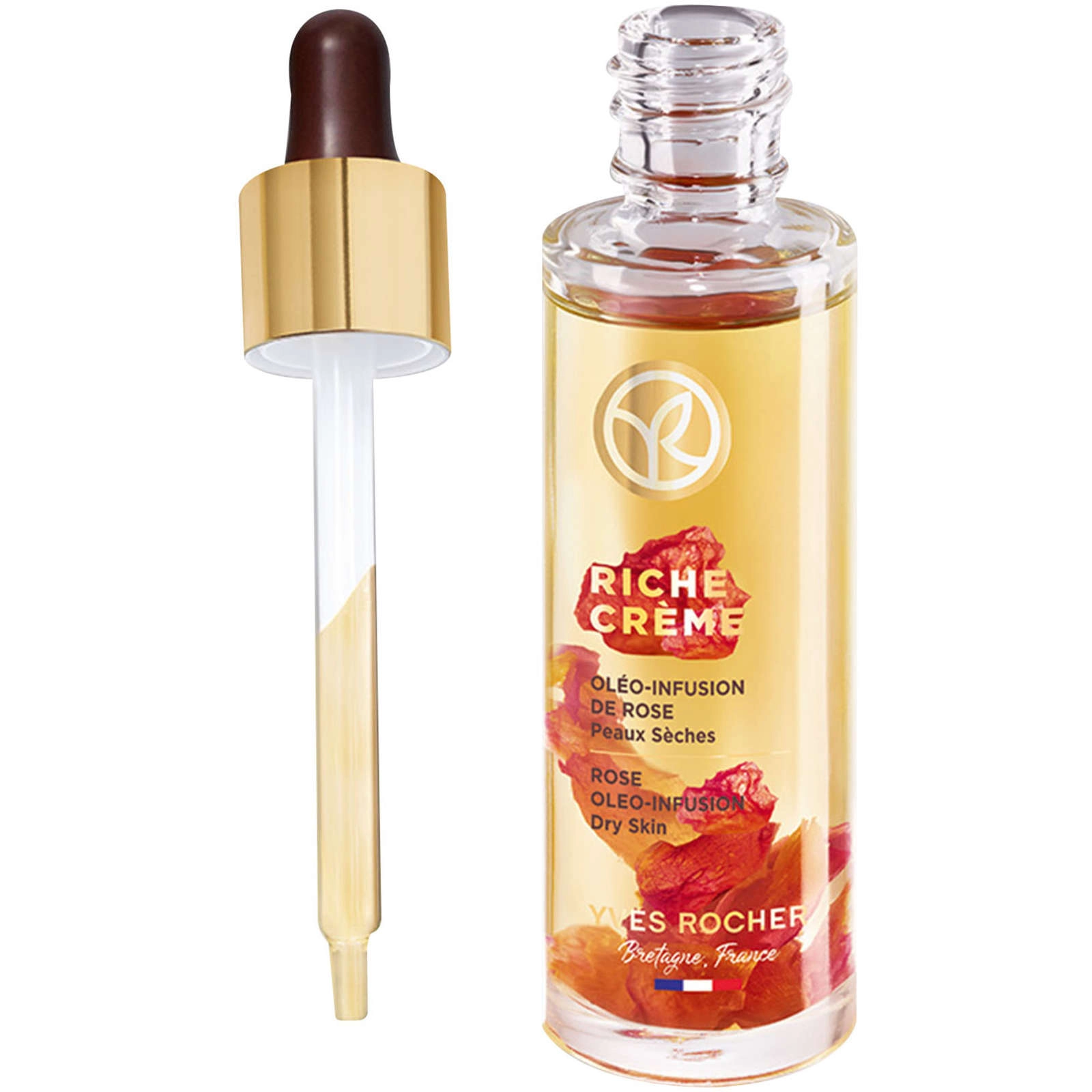 Yves Rocher Rose Oleo Infusion for Dry Skin - Silky Oil Texture, Nourishing, Reduces Wrinkles - Image 6