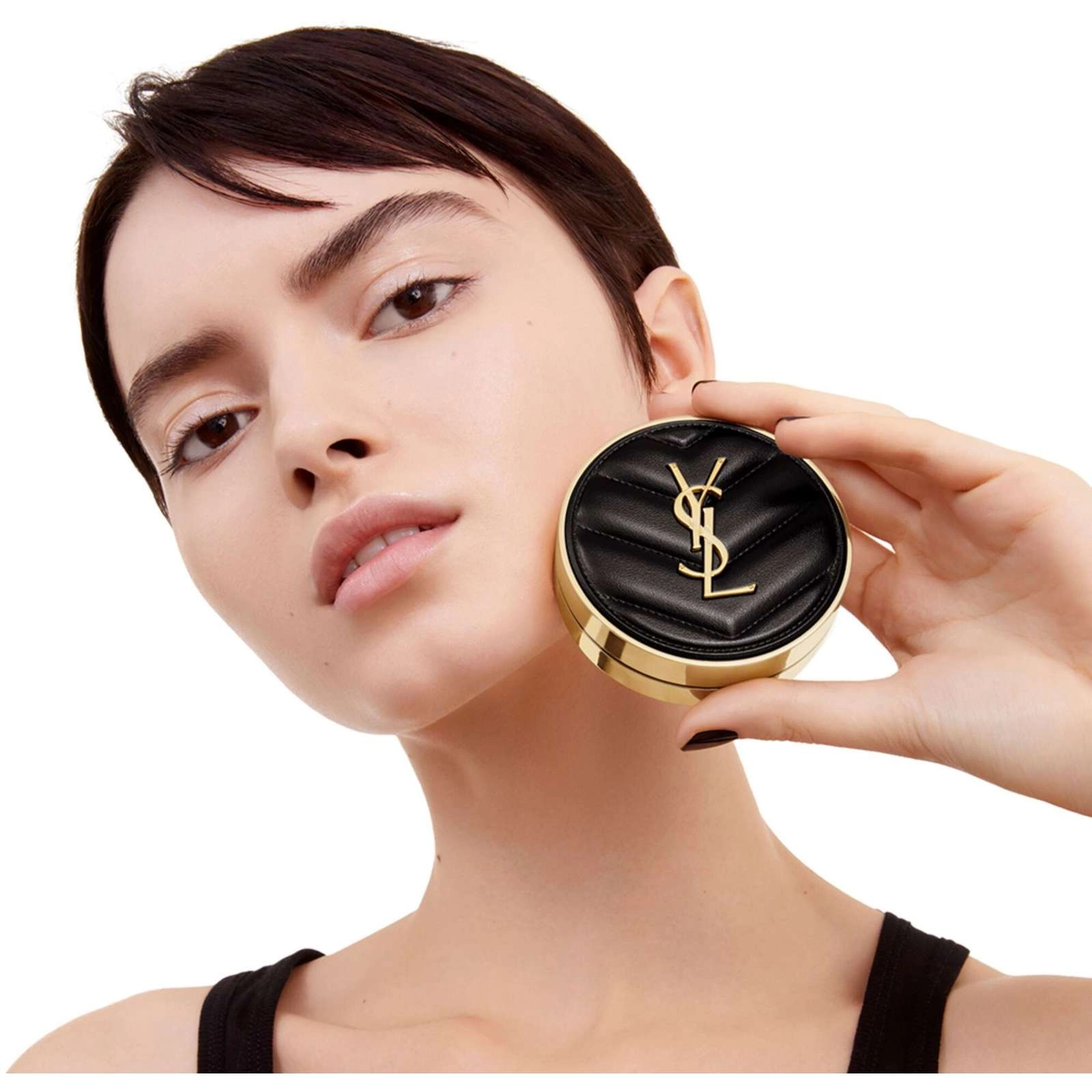 Yves Saint Laurent Le Cushion Encre De Peau Refill - 24H Luminous Matte Finish, 94% Natural Formula - Image 2