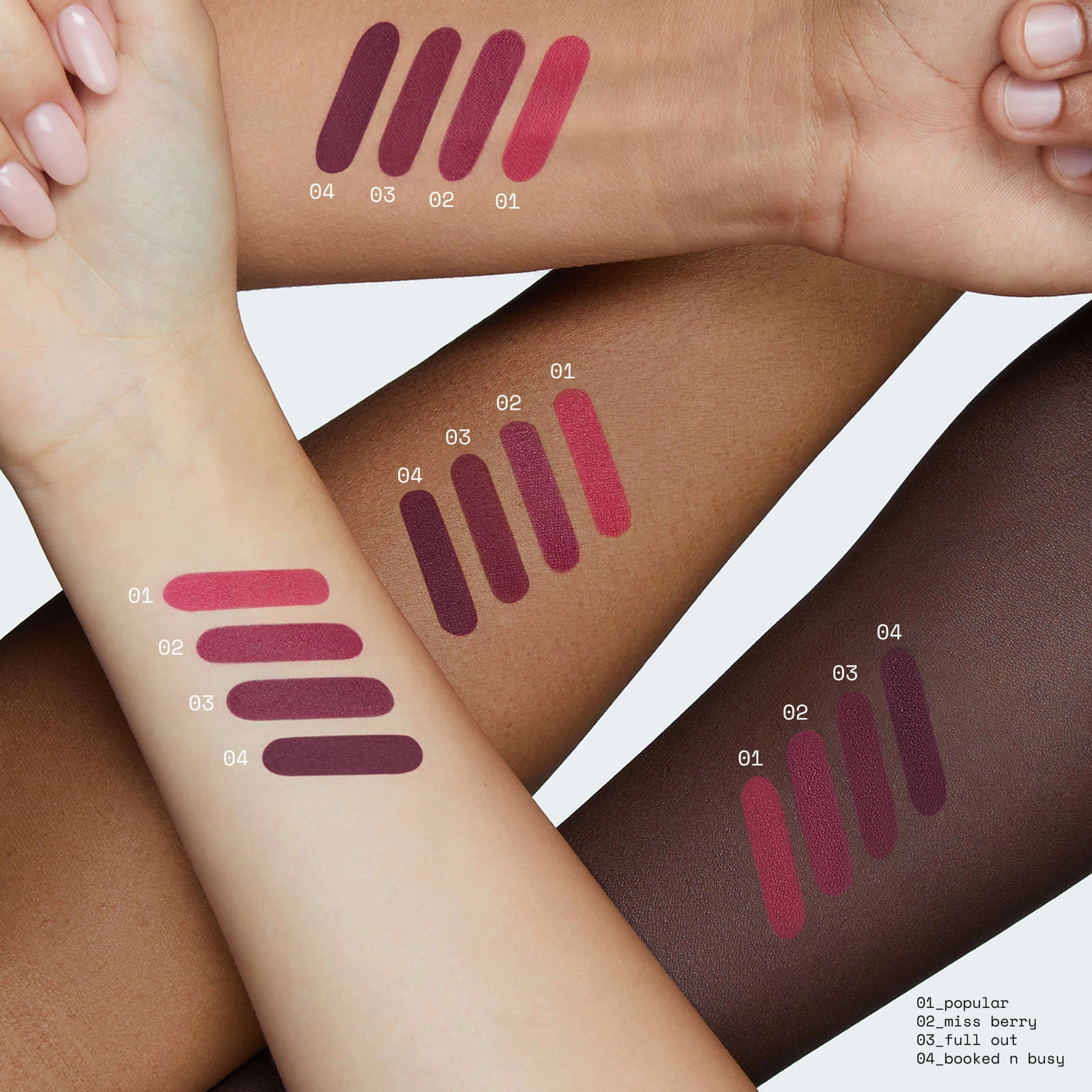 r.e.m. beauty Practically Permanent Lip Stain Marker in Miss Berry - Longwearing, Vegan, Clean Ingredients - Image 6